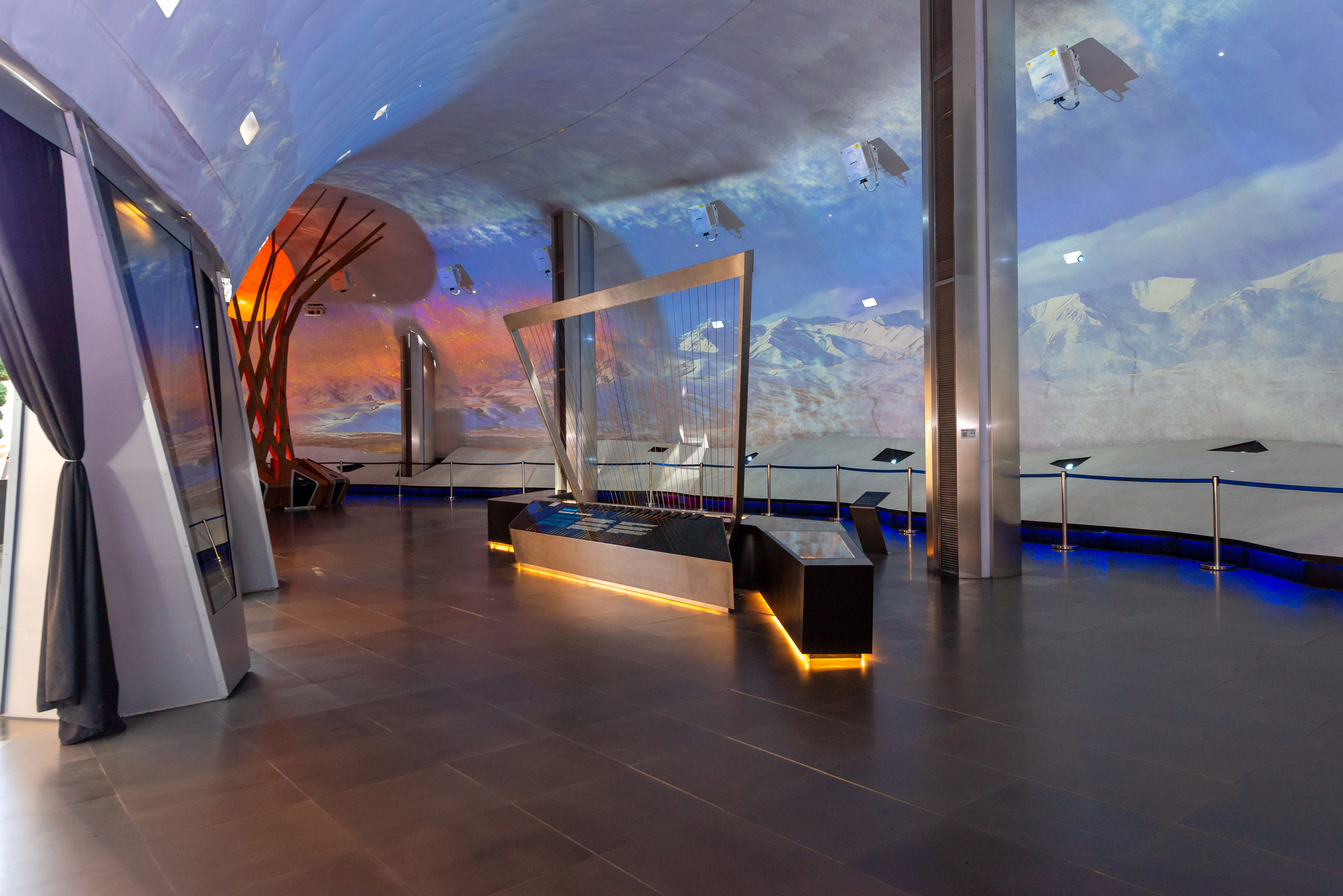 Репортажная съемка посещения Парламентариями стран мира МУЗЕЯ НУР АЛЕМ. Фотограф-дизайнер Лейла Кабди