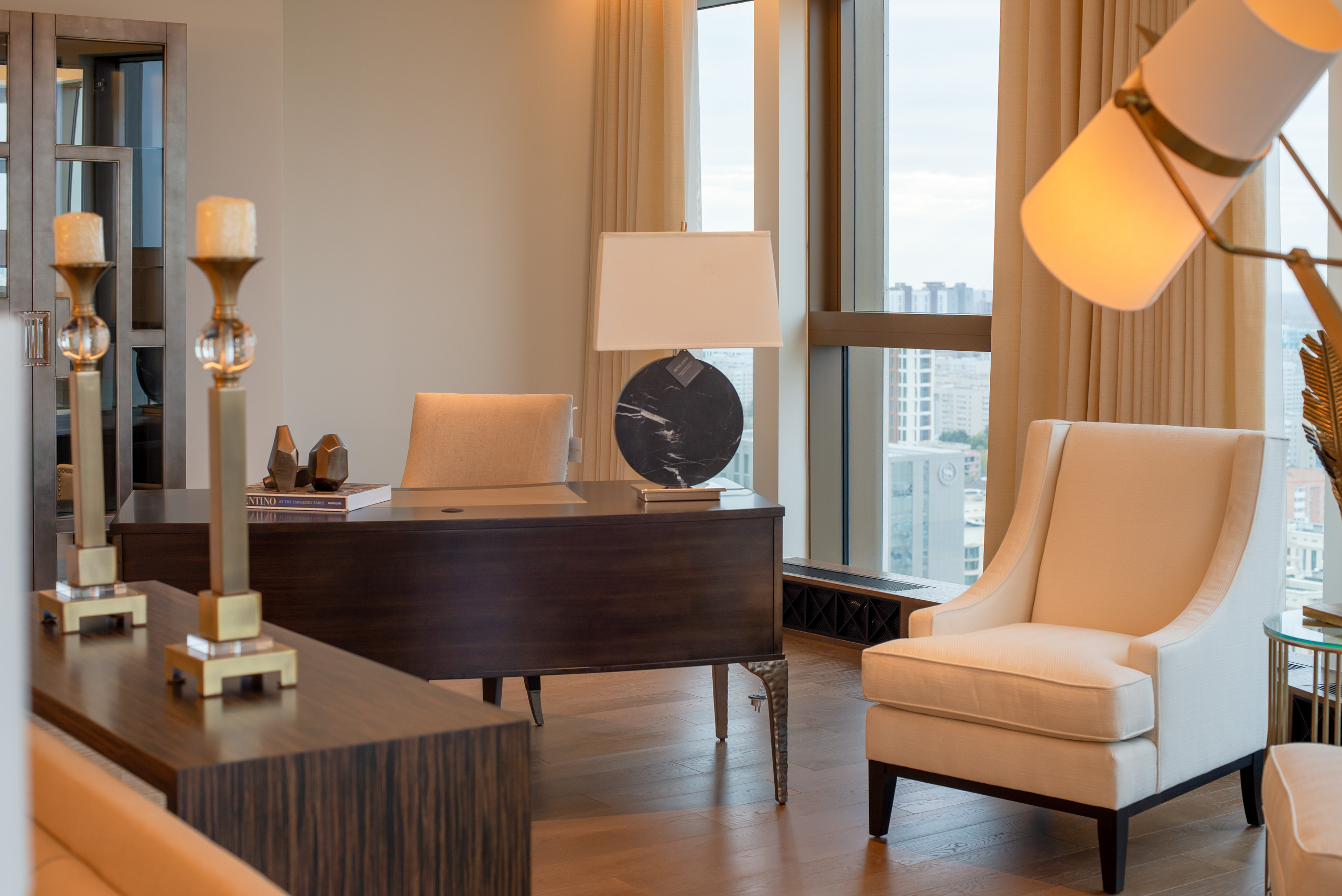 Интерьерная съемка апартаментов в TALAN TOWERS. Фотограф-дизайнер Лейла Кабди