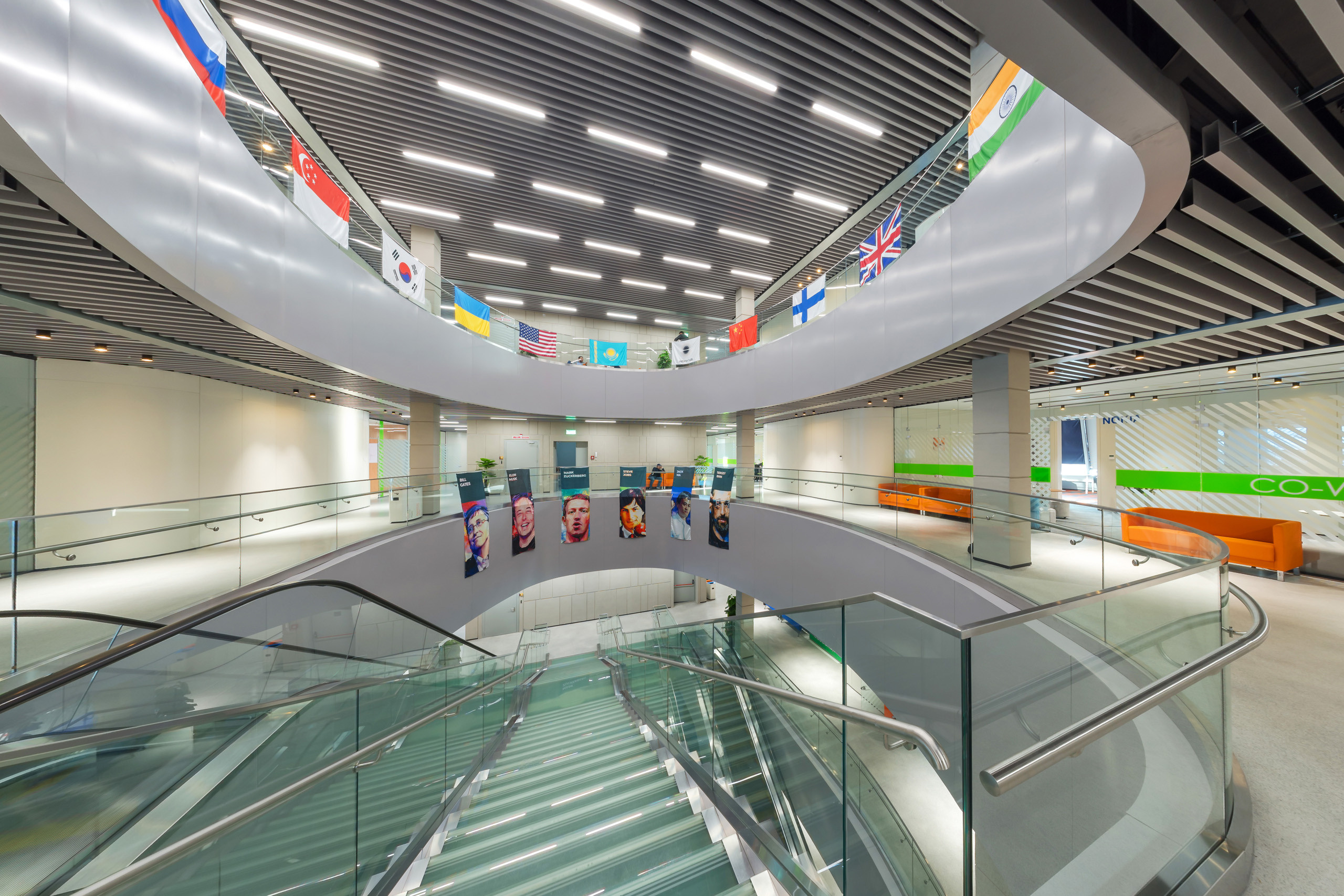 Интерьерная съемка ASTANA HUB. Фотограф-дизайнер Лейла Кабди