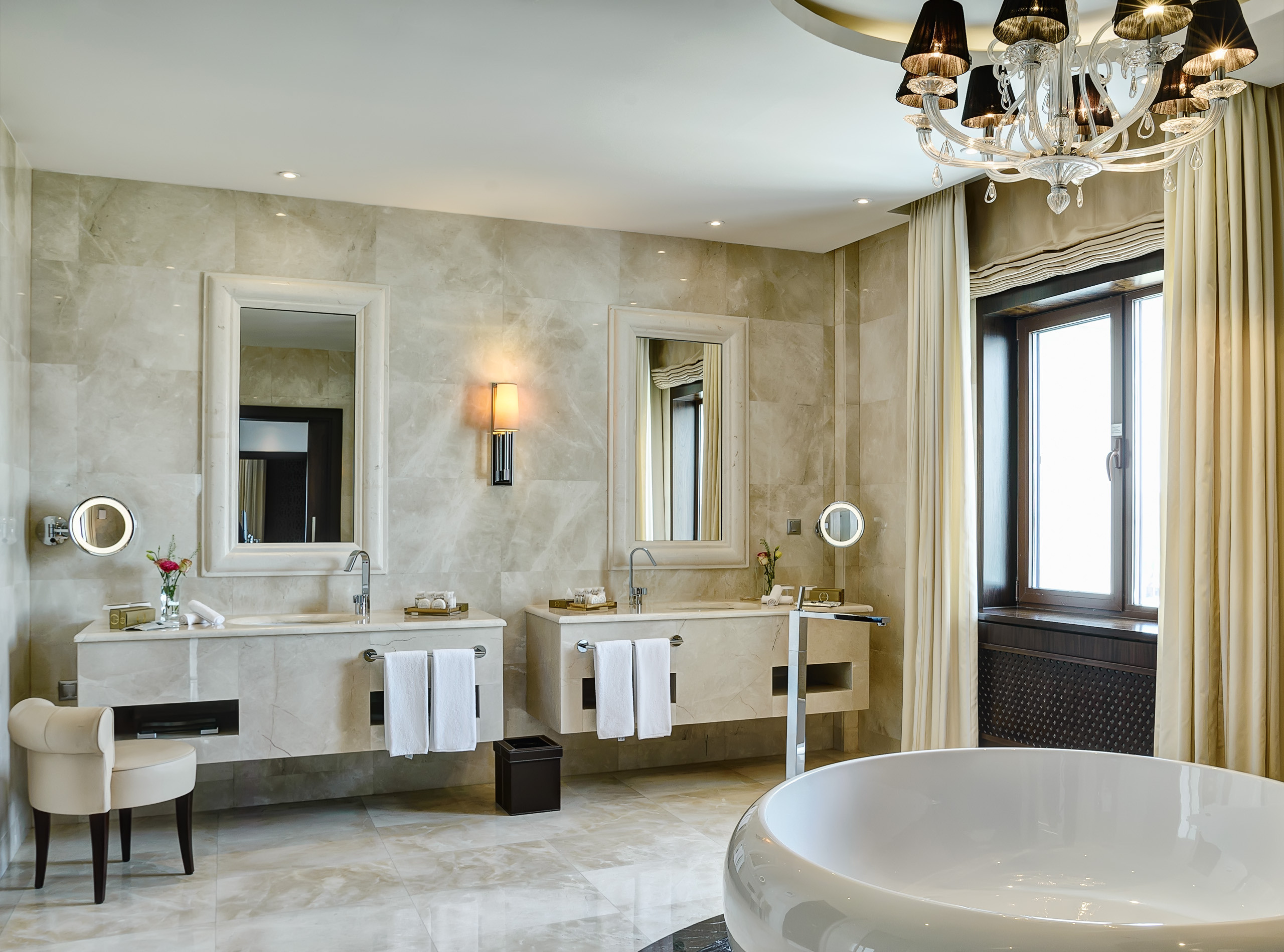 Интерьерная съемка номеров RIXOS BOROVOE. Фотограф-дизайнер Лейла Кабди