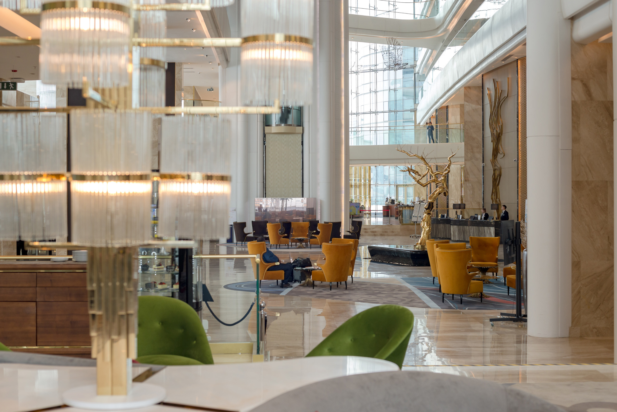 Портфолийная съемка холлов HILTON ASTANA. Фотограф-дизайнер Лейла Кабди