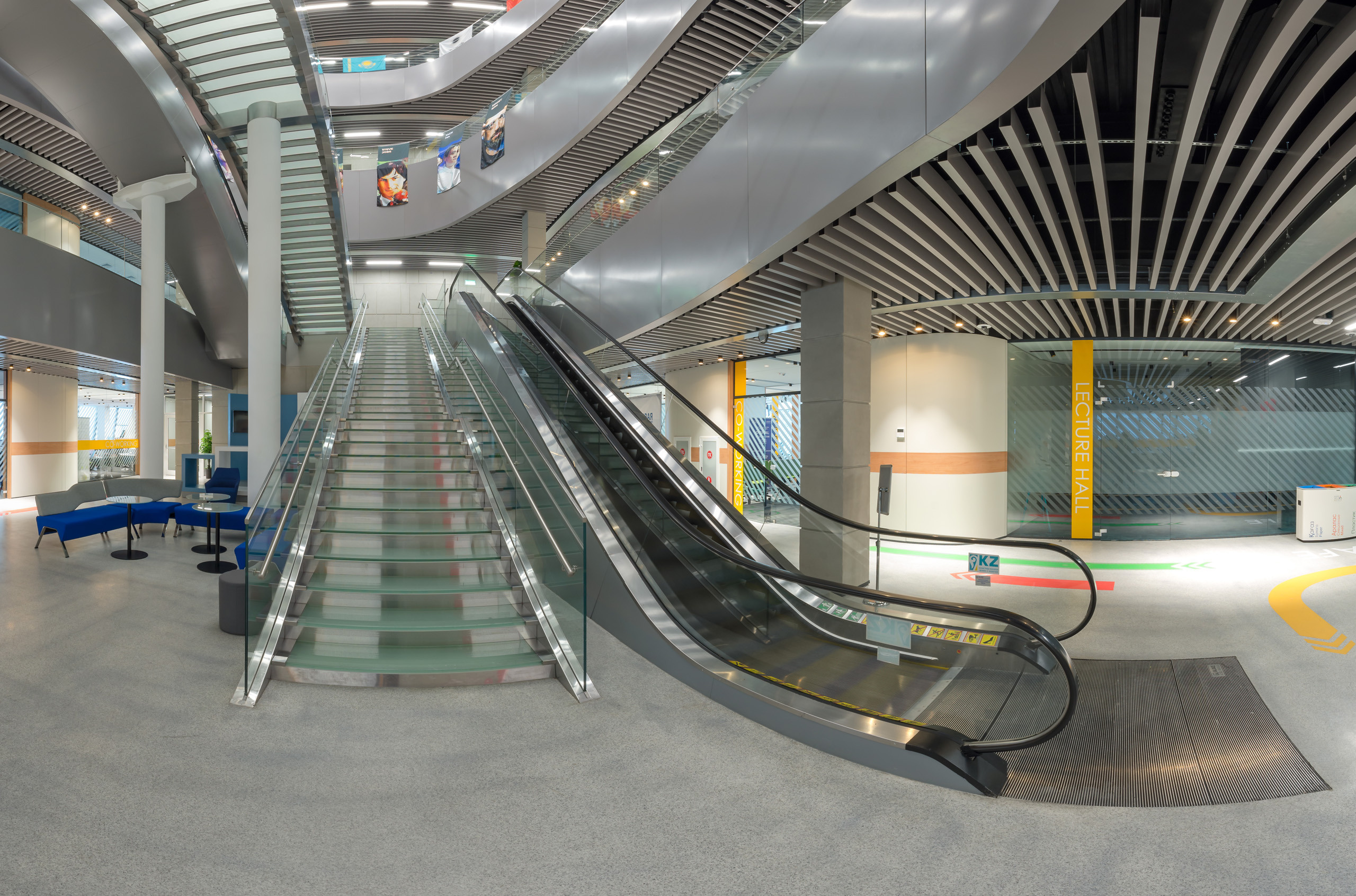 Интерьерная съемка ASTANA HUB. Фотограф-дизайнер Лейла Кабди