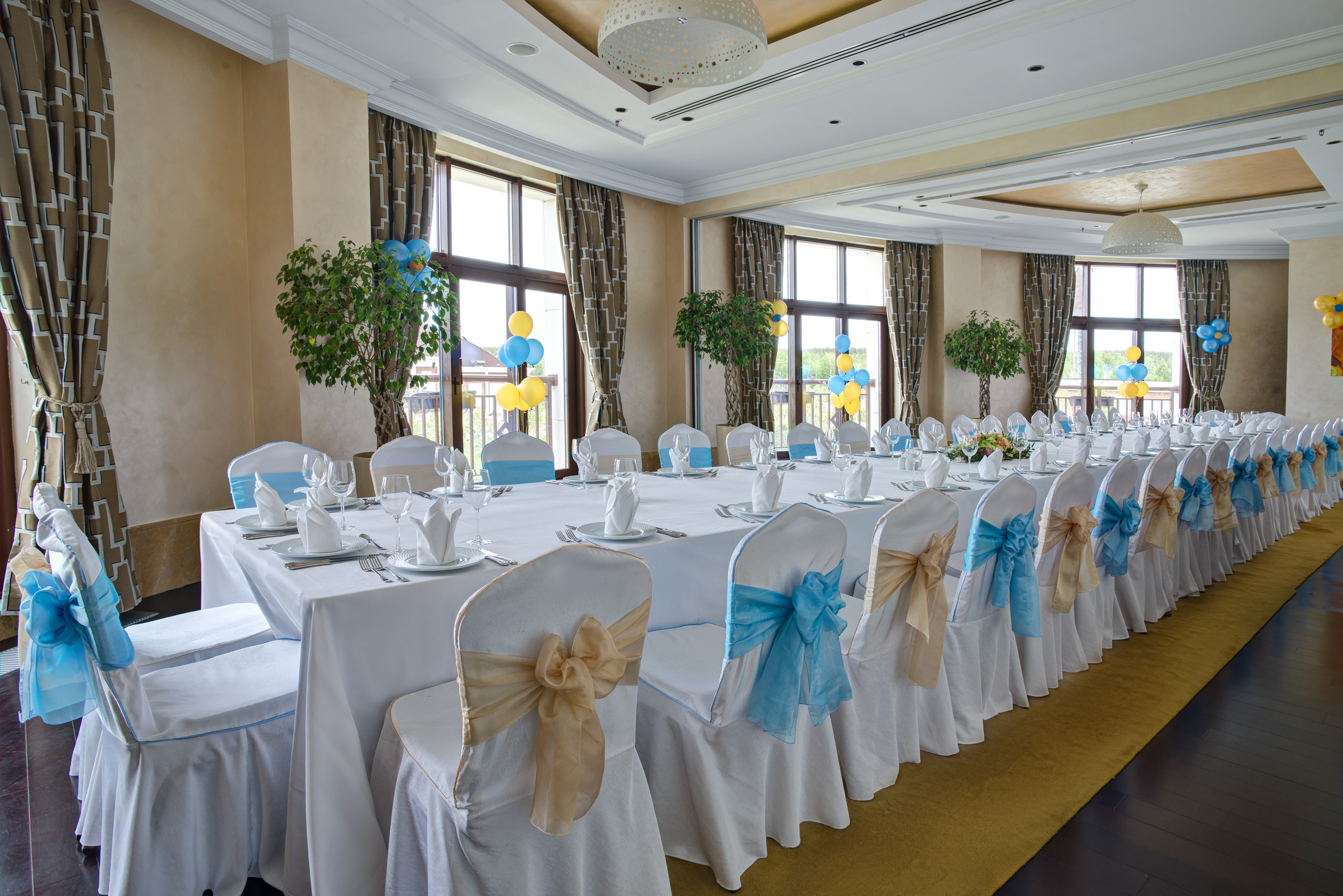 Интерьерная съемка ресторанов RIXOS BOROVOE. Фотограф-дизайнер Лейла Кабди