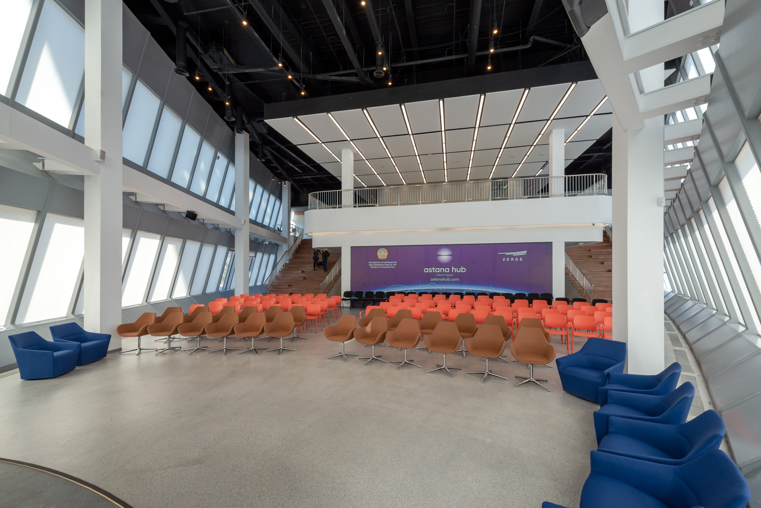 Интерьерная съемка ASTANA HUB. Фотограф-дизайнер Лейла Кабди