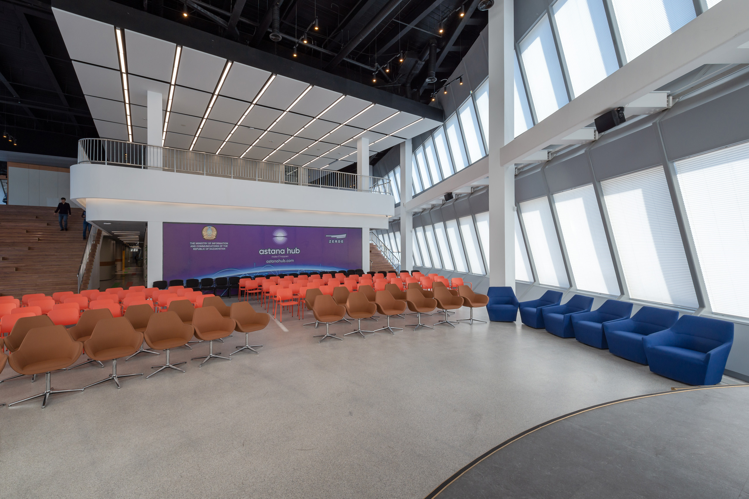 Интерьерная съемка ASTANA HUB. Фотограф-дизайнер Лейла Кабди