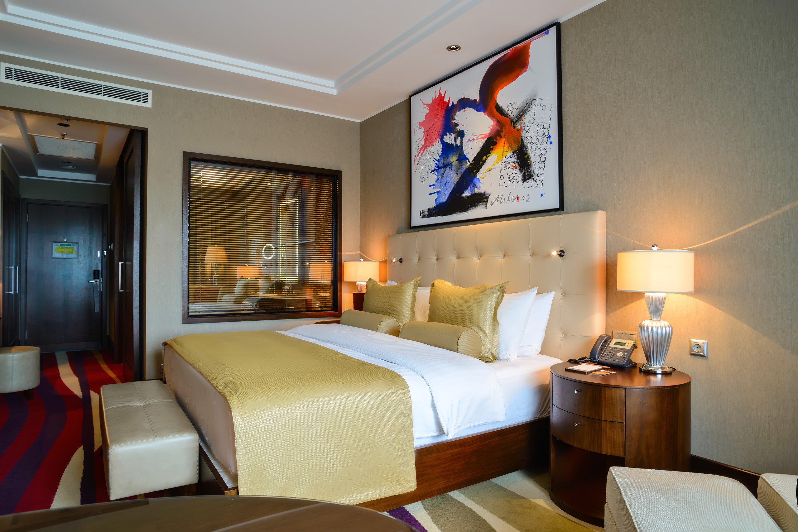 Интерьерная съемка номеров RIXOS BOROVOE. Фотограф-дизайнер Лейла Кабди