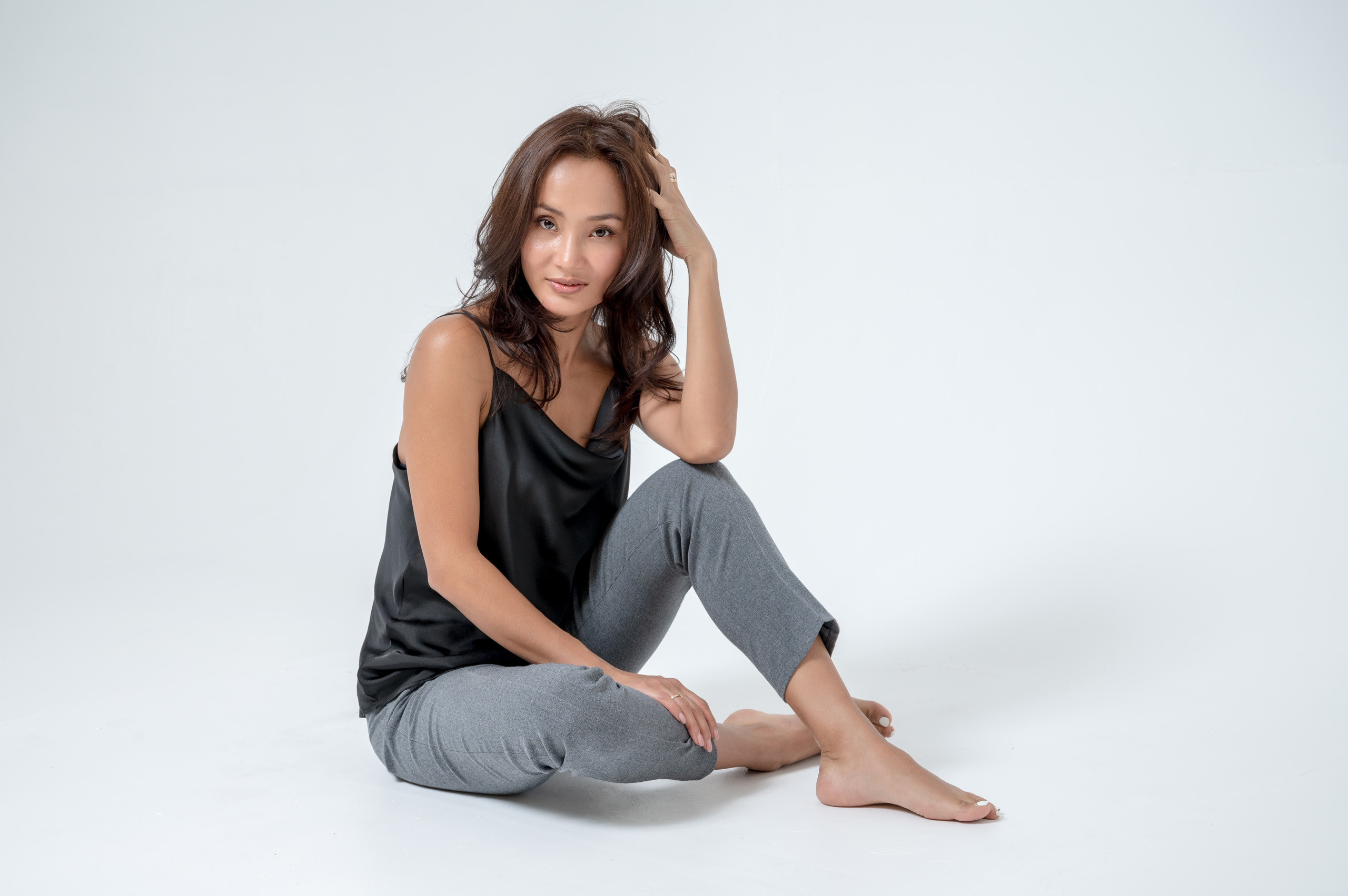 Самал. Съемка на циклораме. Фотограф-дизайнер Лейла Кабди