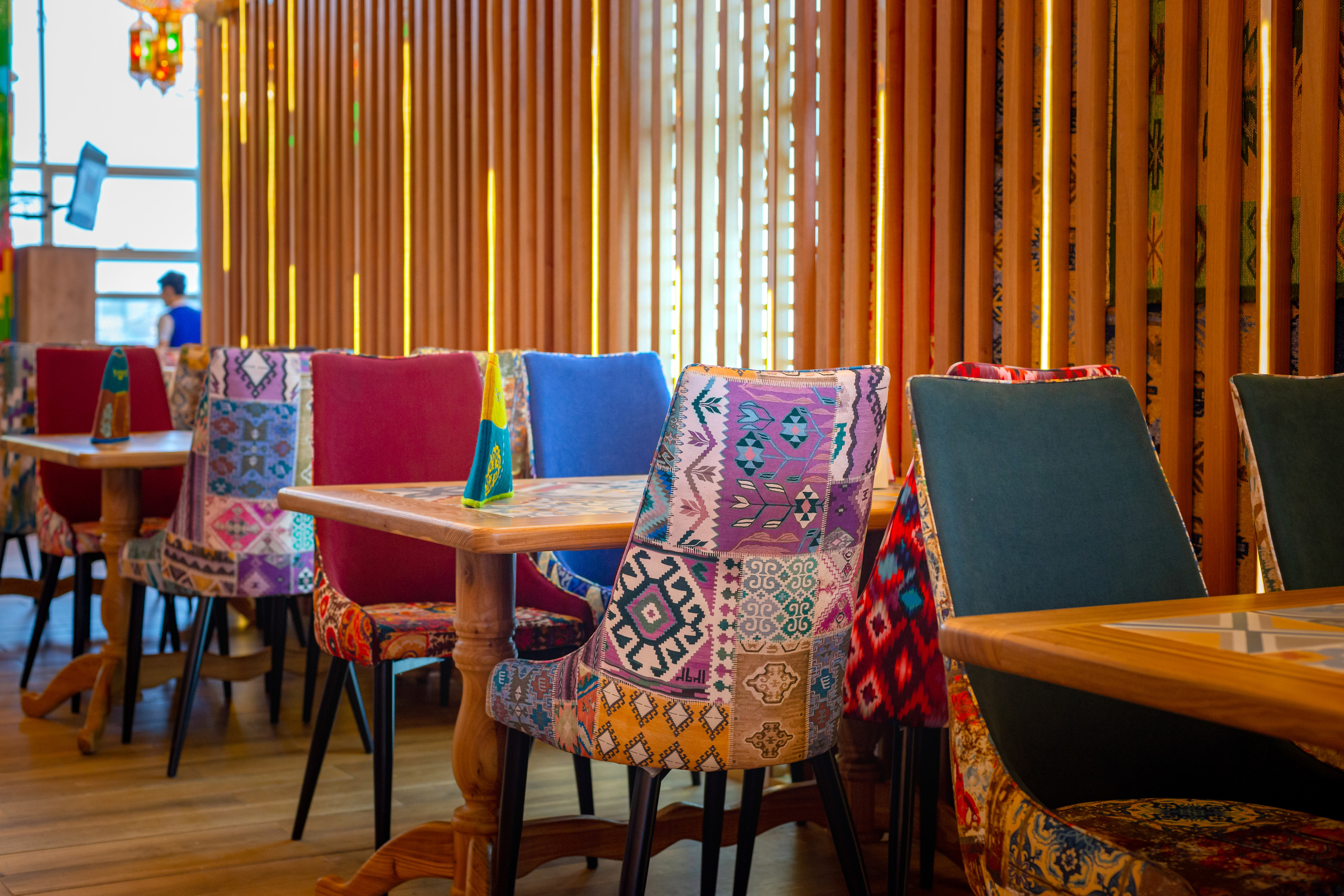 Интерьерная съемка ресторана NAVAT в ТРЦ «Asia Park». Фотограф-дизайнер Лейла Кабди