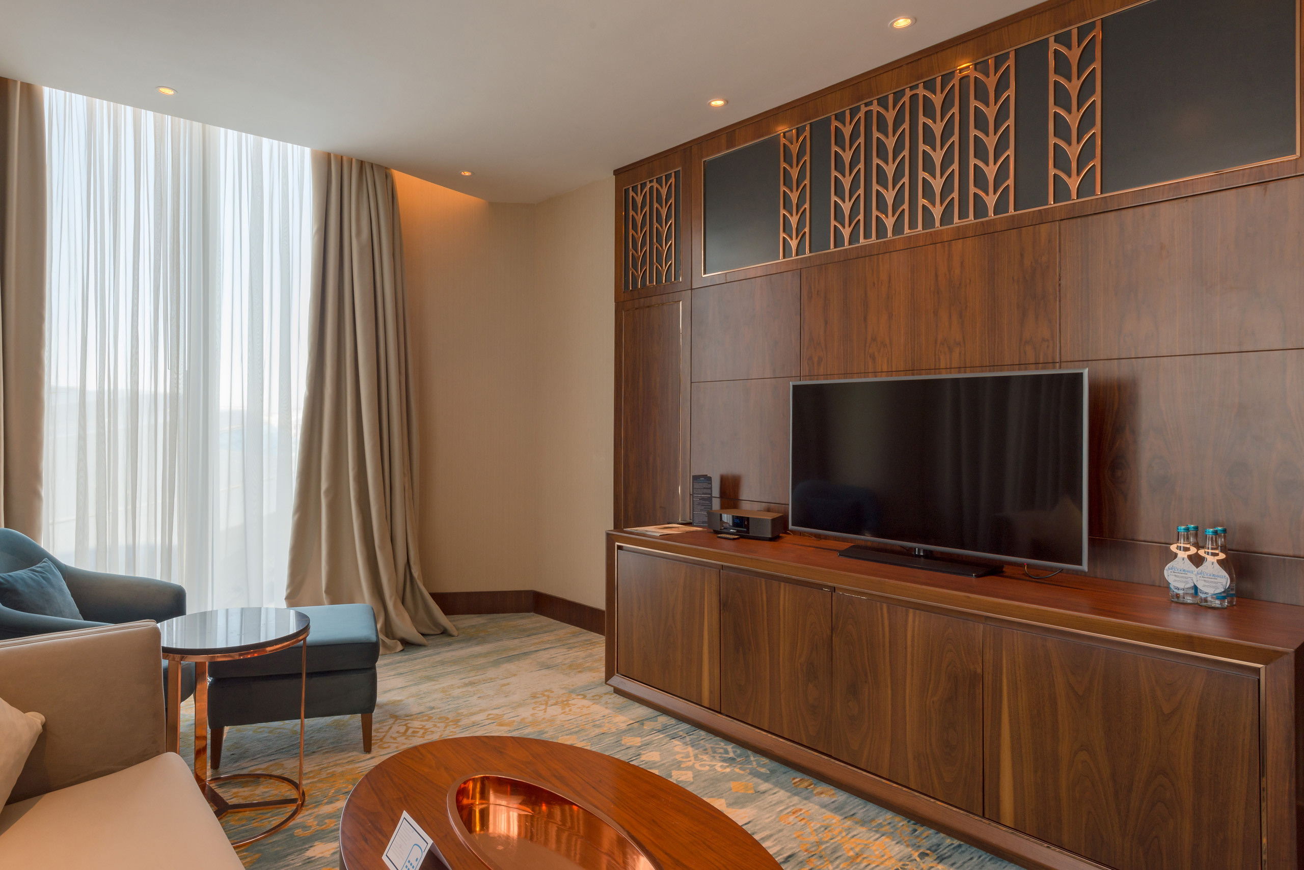 Интерьерная съемка номеров HILTON ASTANA. Фотограф-дизайнер Лейла Кабди