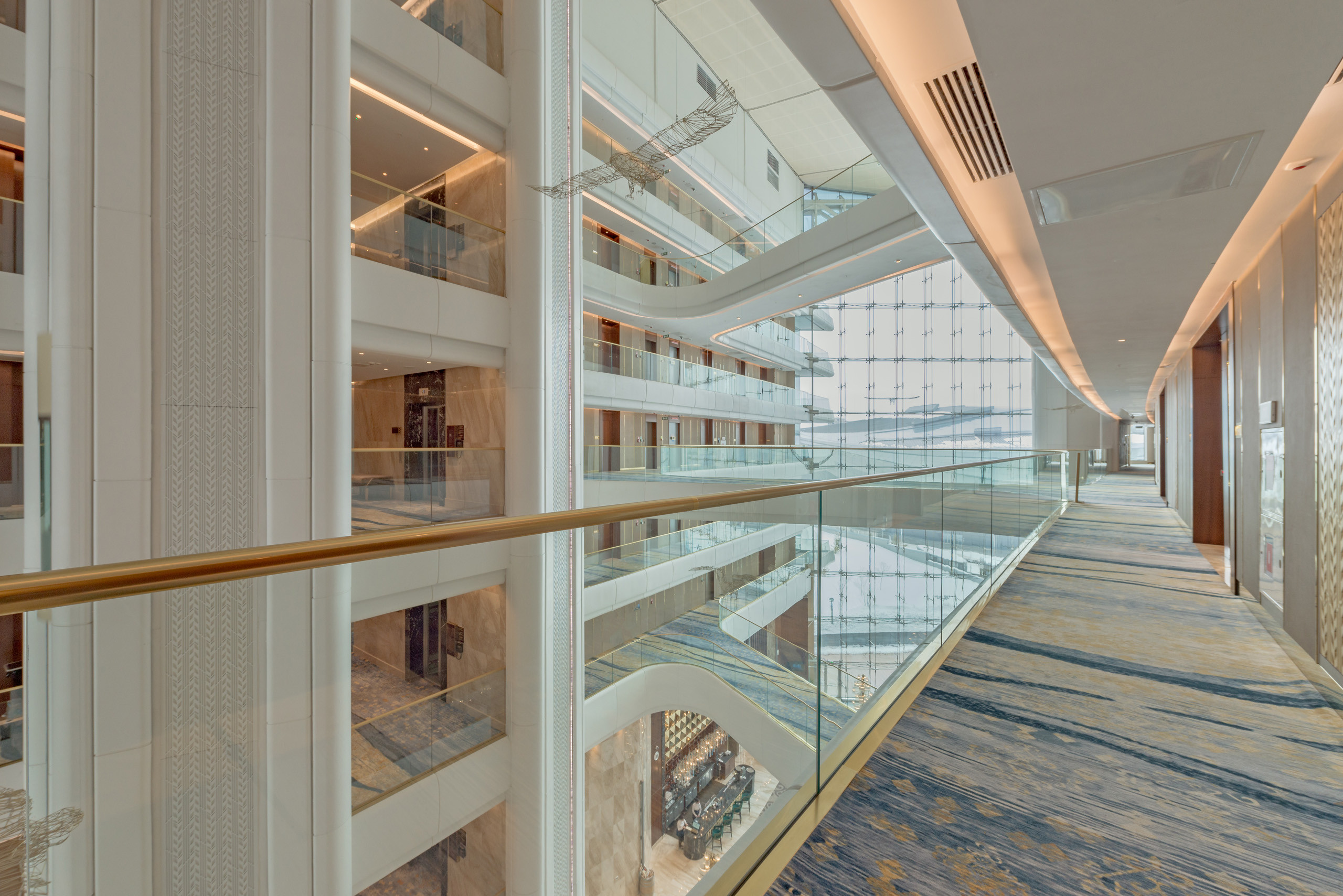 Портфолийная съемка холлов HILTON ASTANA. Фотограф-дизайнер Лейла Кабди