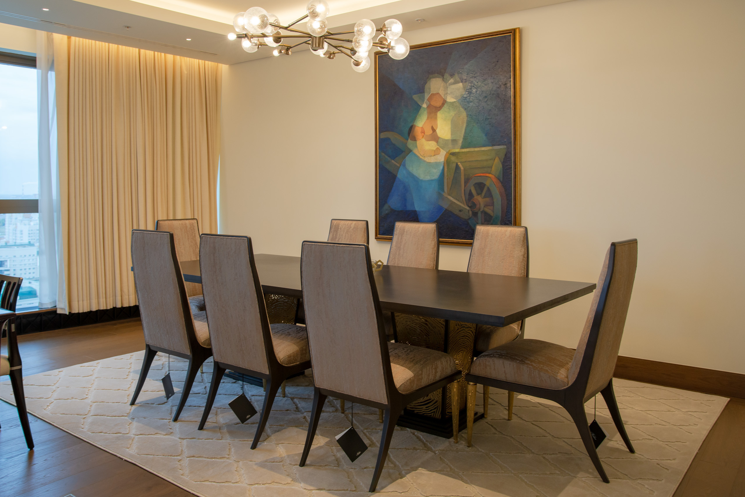 Интерьерная съемка апартаментов в TALAN TOWERS. Фотограф-дизайнер Лейла Кабди