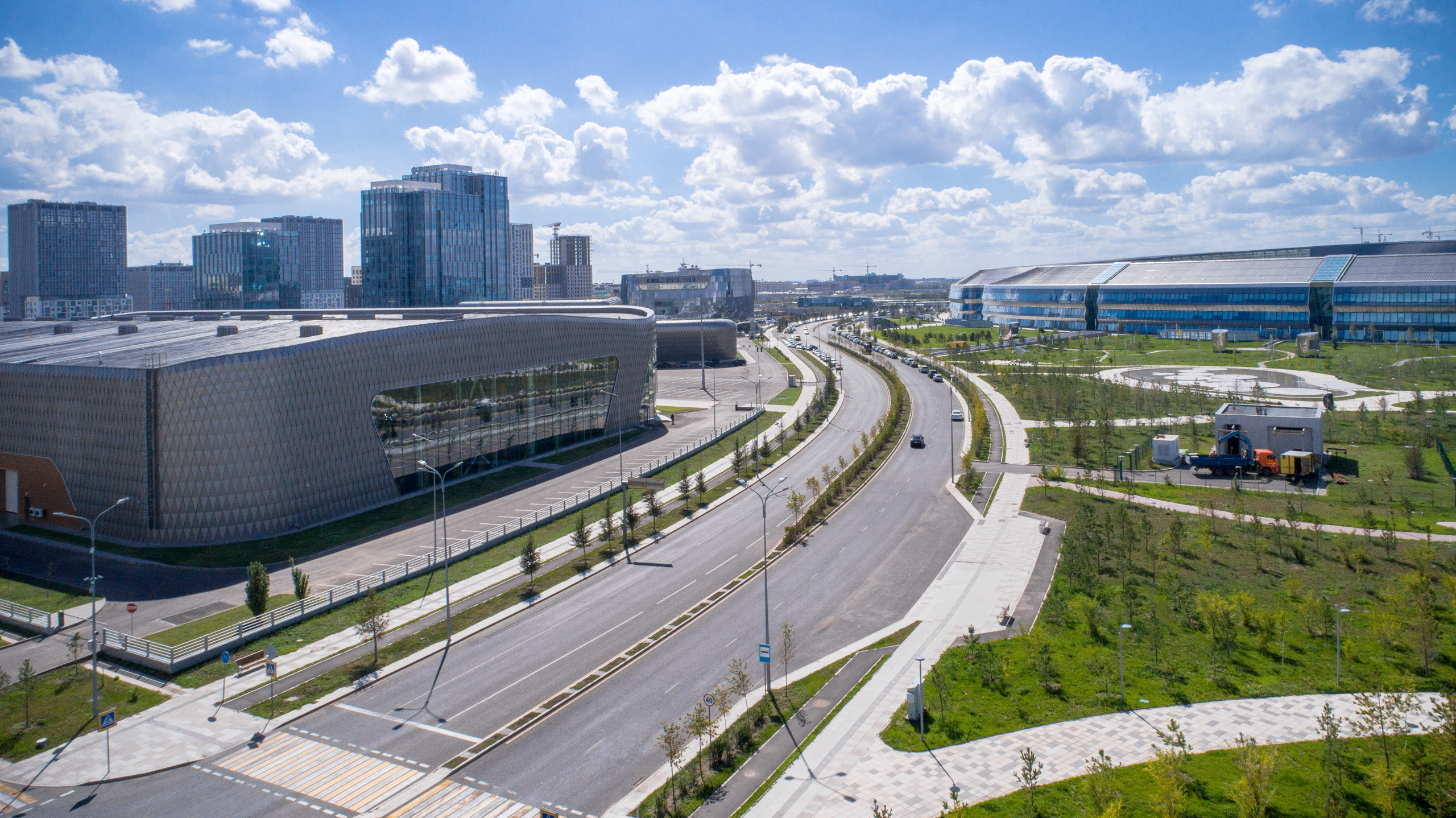 Съемка территории ВЦ ЭКСПО. Фотограф-дизайнер Лейла Кабди