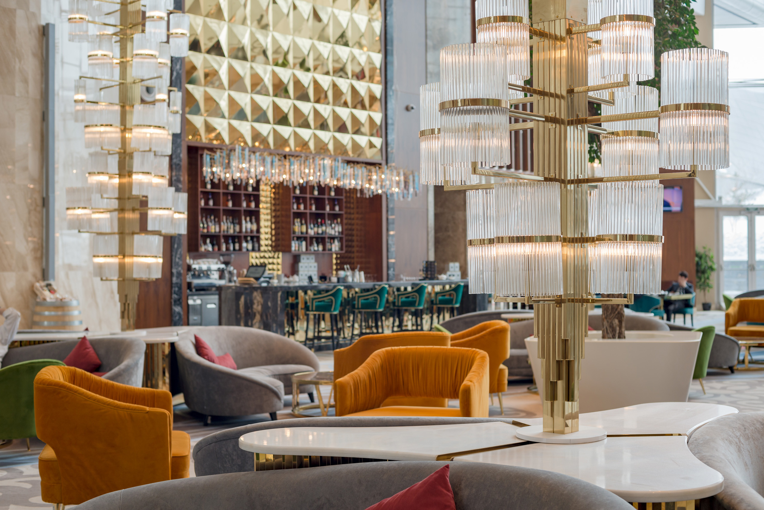 Портфолийная съемка холлов HILTON ASTANA. Фотограф-дизайнер Лейла Кабди