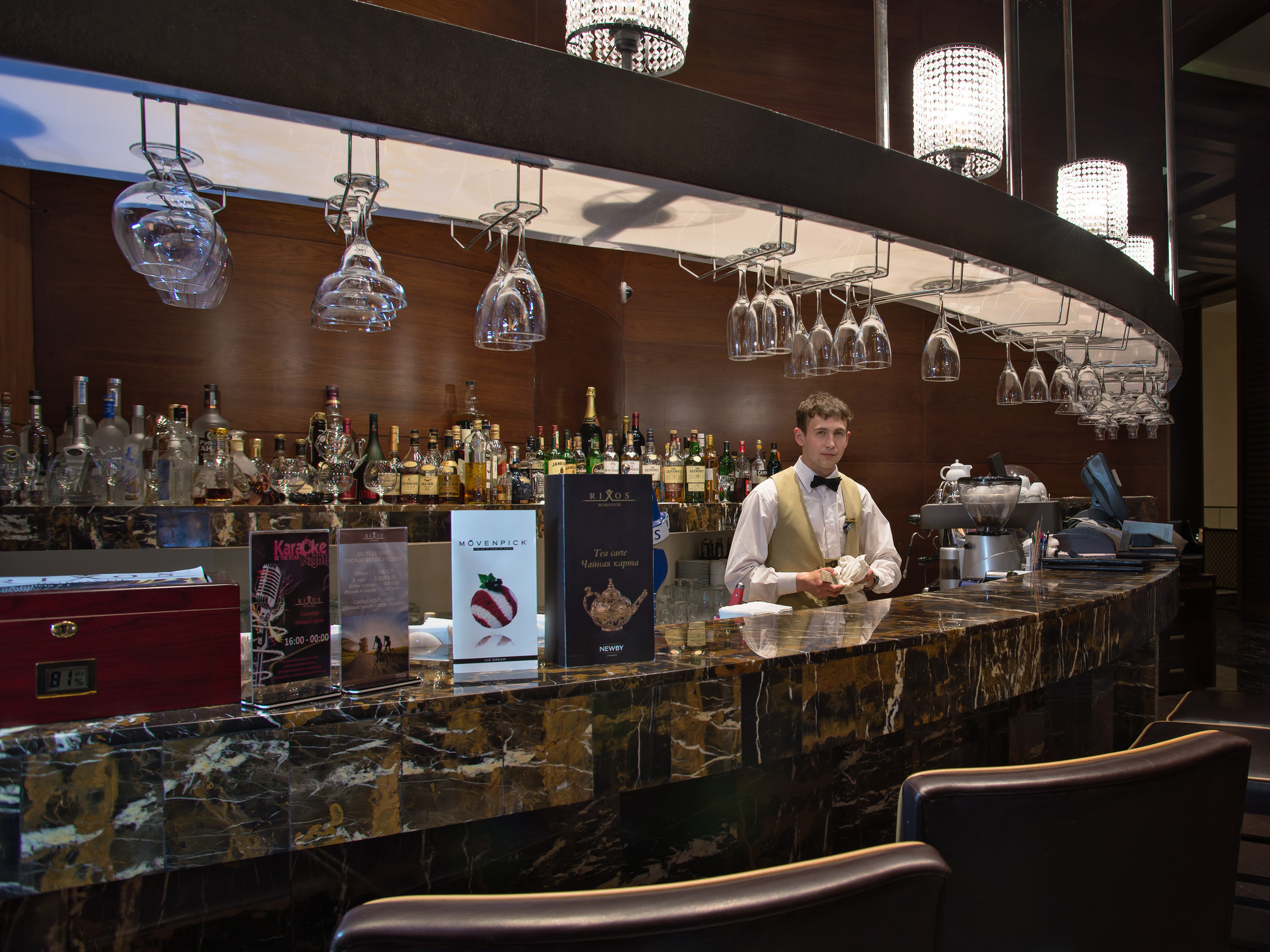 Интерьерная съемка ресторанов RIXOS BOROVOE. Фотограф-дизайнер Лейла Кабди