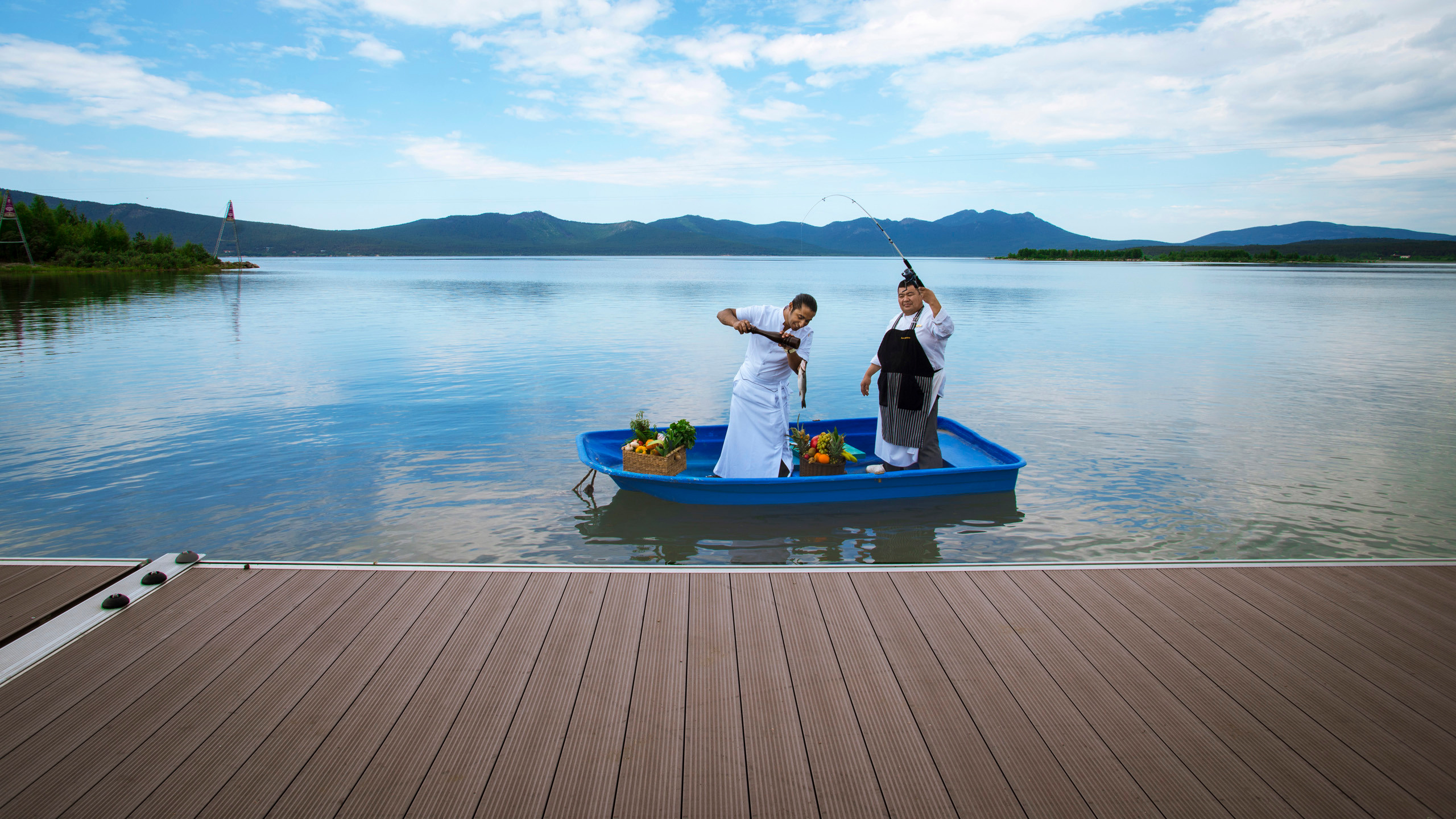 Съемка для рекламных буклетов отеля RIXOS BOROVOE. Фотограф-дизайнер Лейла Кабди