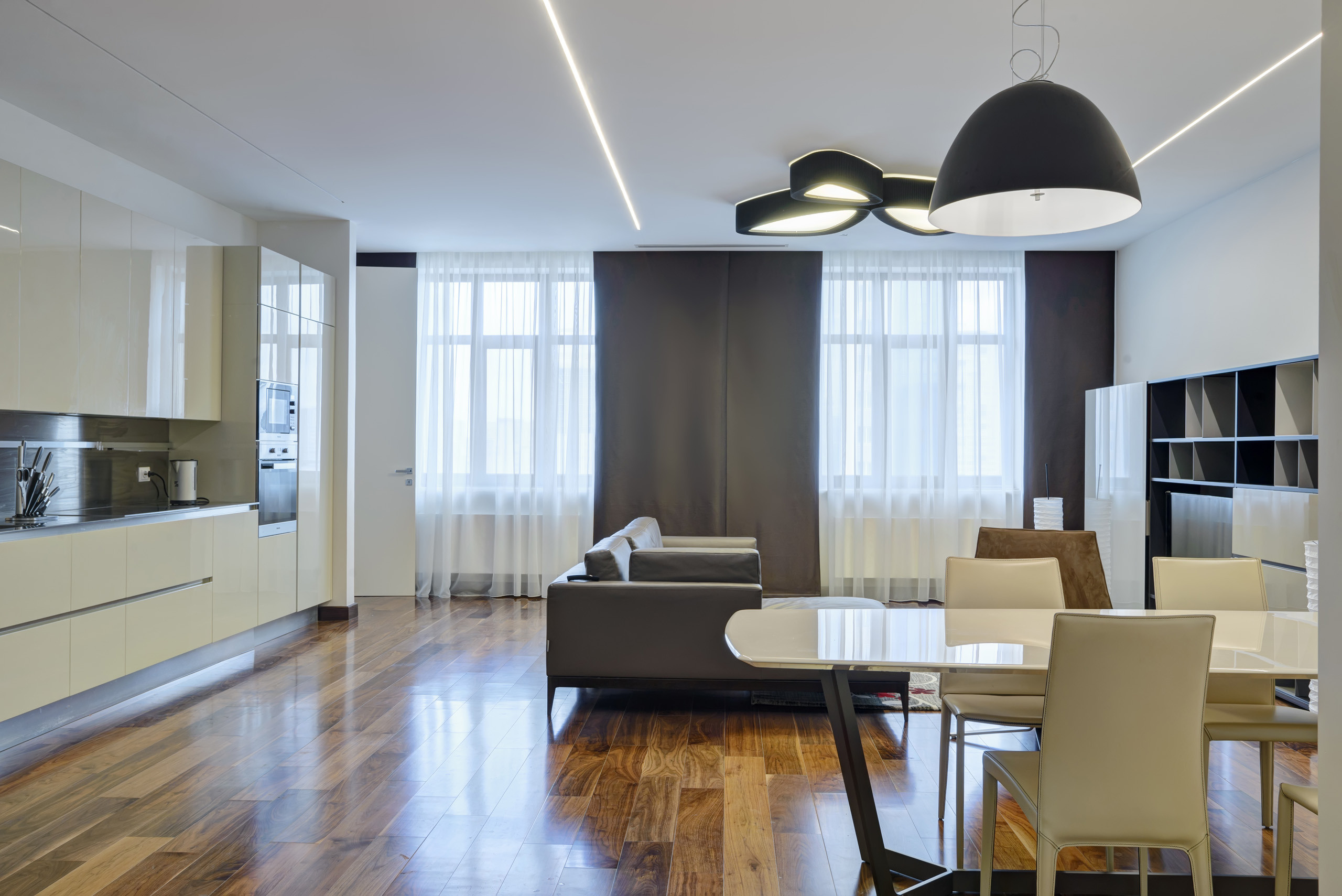 Интерьерная съемка апартаментов ЖК «СУЛУ». Фотограф-дизайнер Лейла Кабди