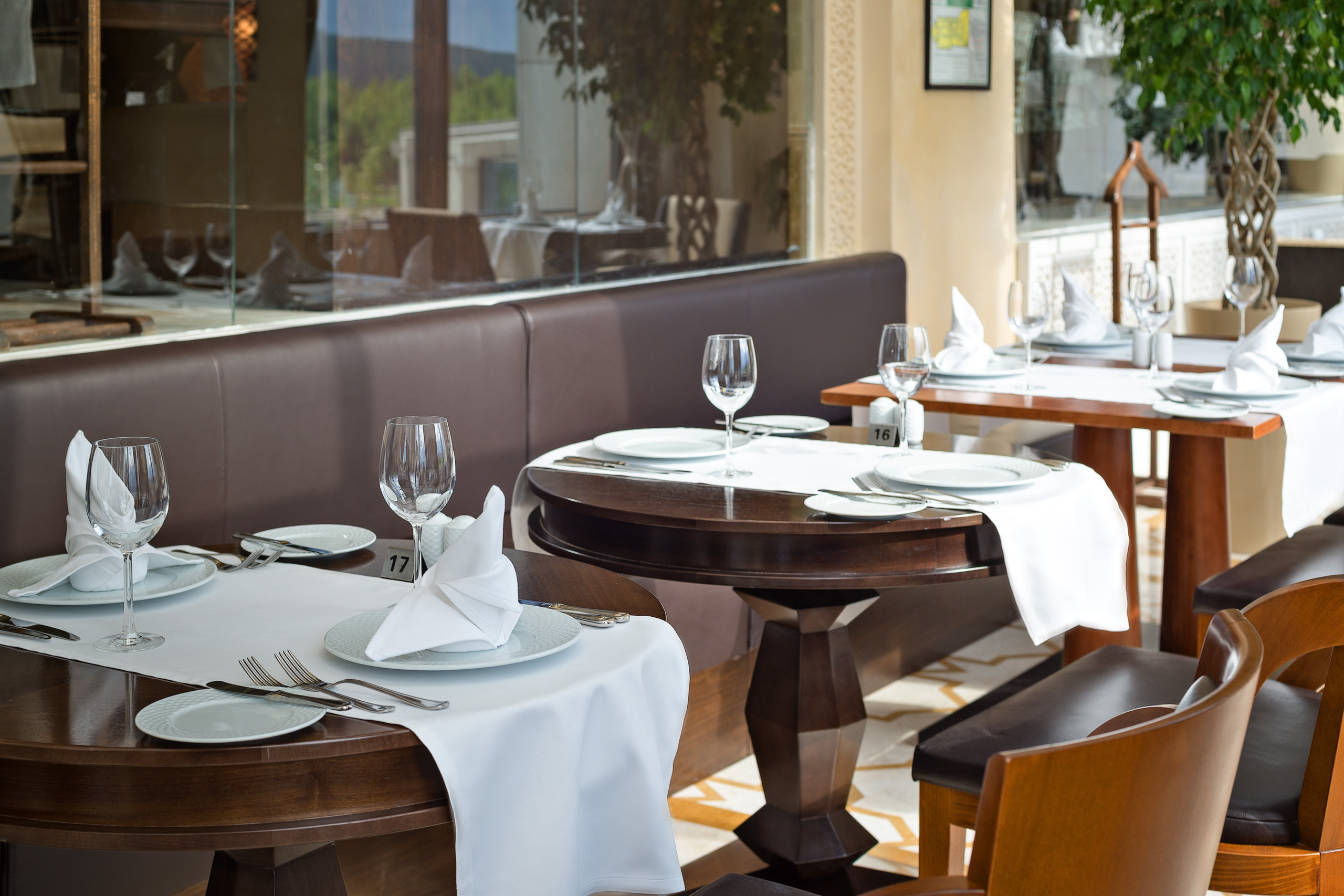 Интерьерная съемка ресторанов RIXOS BOROVOE. Фотограф-дизайнер Лейла Кабди