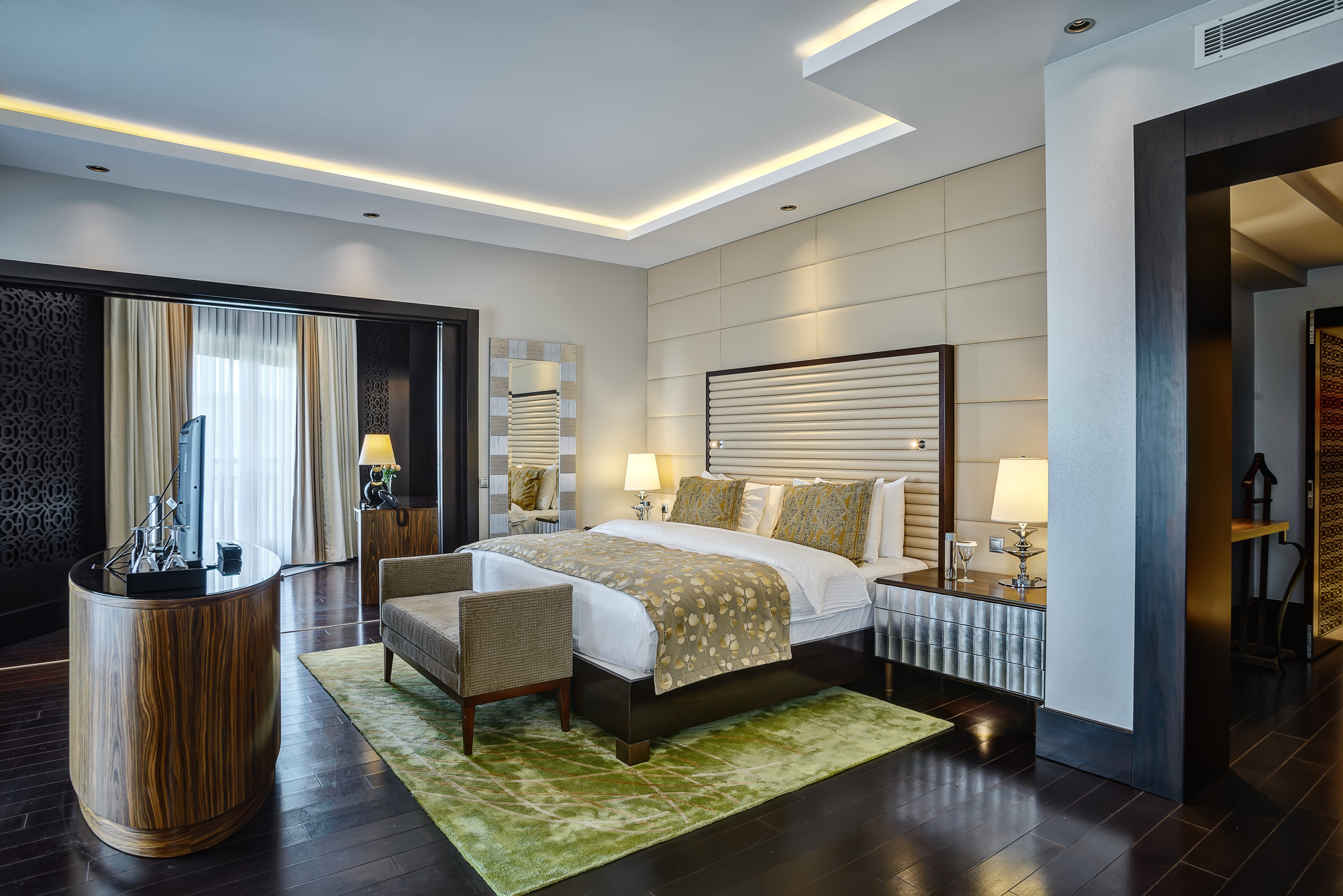 Интерьерная съемка номеров RIXOS BOROVOE. Фотограф-дизайнер Лейла Кабди