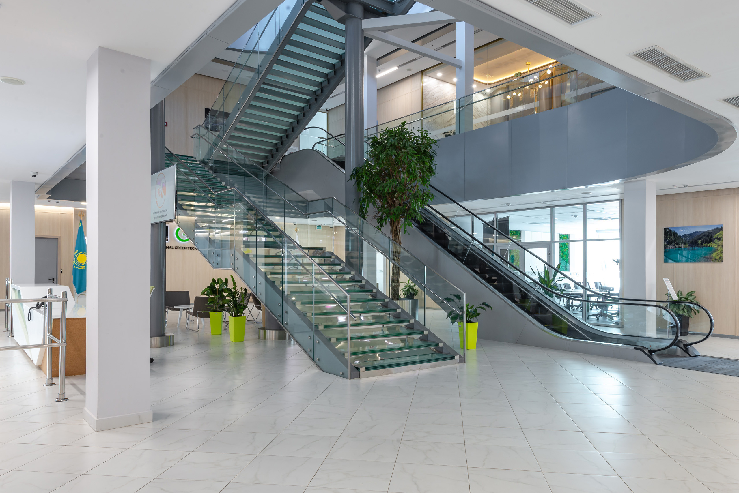 Интерьерная съемка Международного Центра Зеленых Технологий IGTIC. Фотограф-дизайнер Лейла Кабди