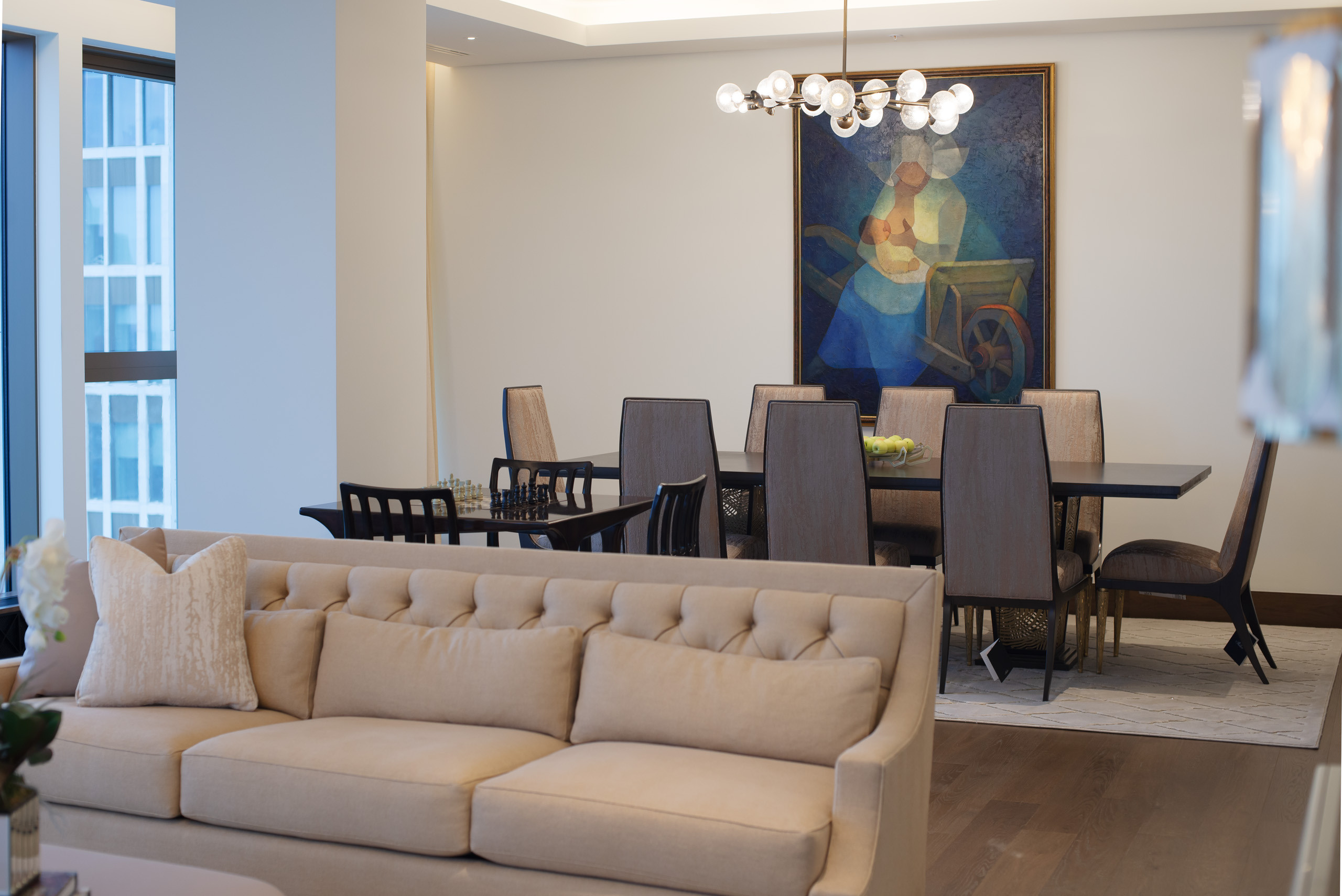 Интерьерная съемка апартаментов в TALAN TOWERS. Фотограф-дизайнер Лейла Кабди