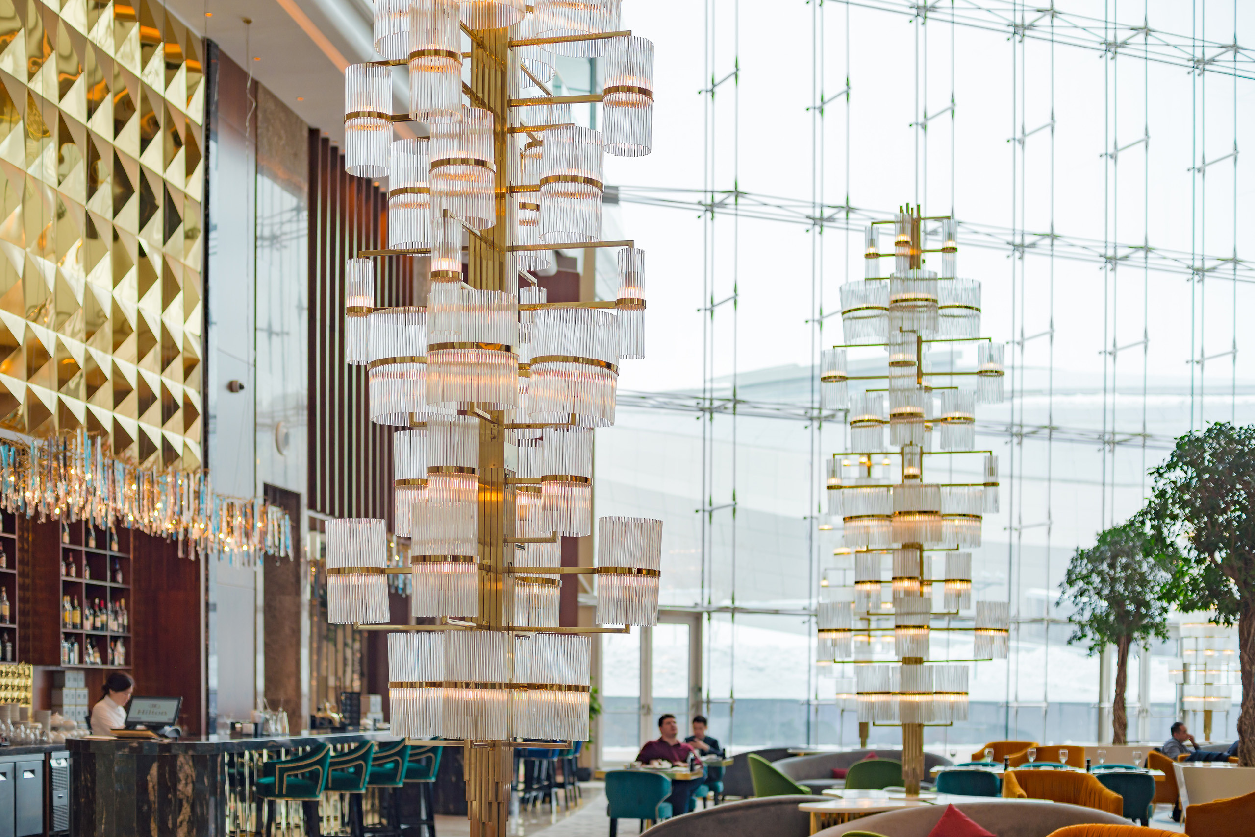 Портфолийная съемка холлов HILTON ASTANA. Фотограф-дизайнер Лейла Кабди