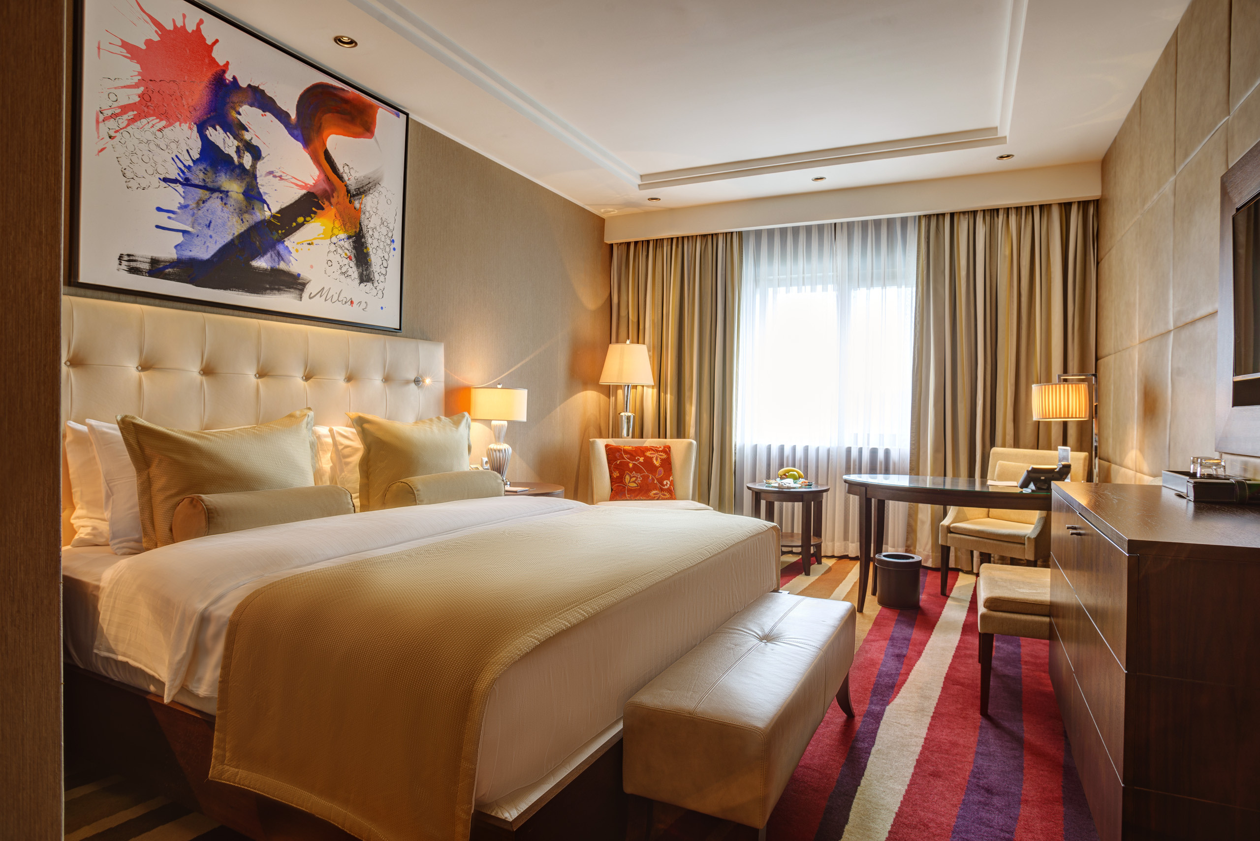 Интерьерная съемка номеров RIXOS BOROVOE. Фотограф-дизайнер Лейла Кабди