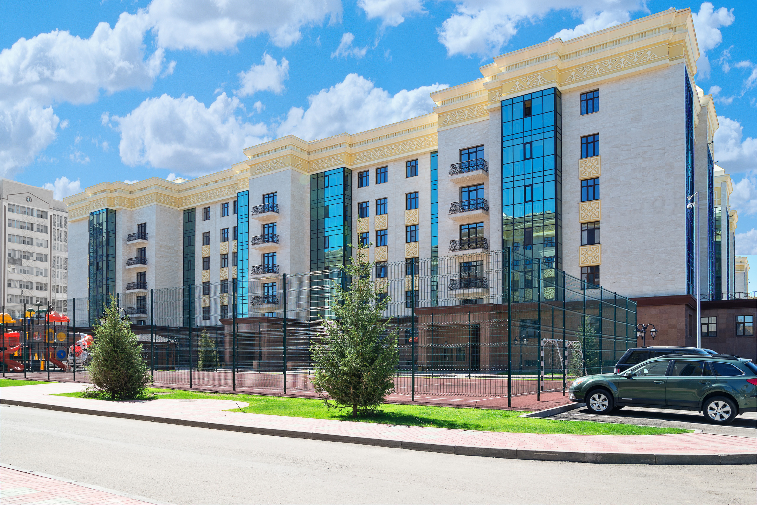 Экстерьерная съемка ЖК СУЛУ. Фотограф-дизайнер Лейла Кабди