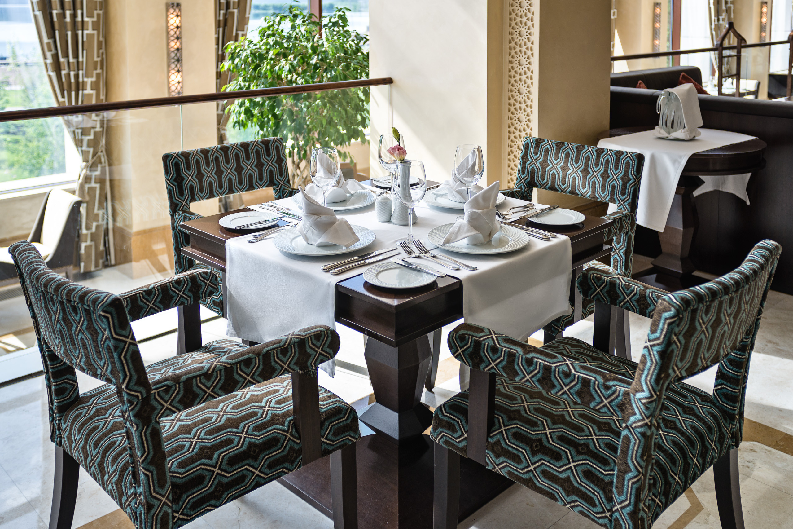 Интерьерная съемка ресторанов RIXOS BOROVOE. Фотограф-дизайнер Лейла Кабди