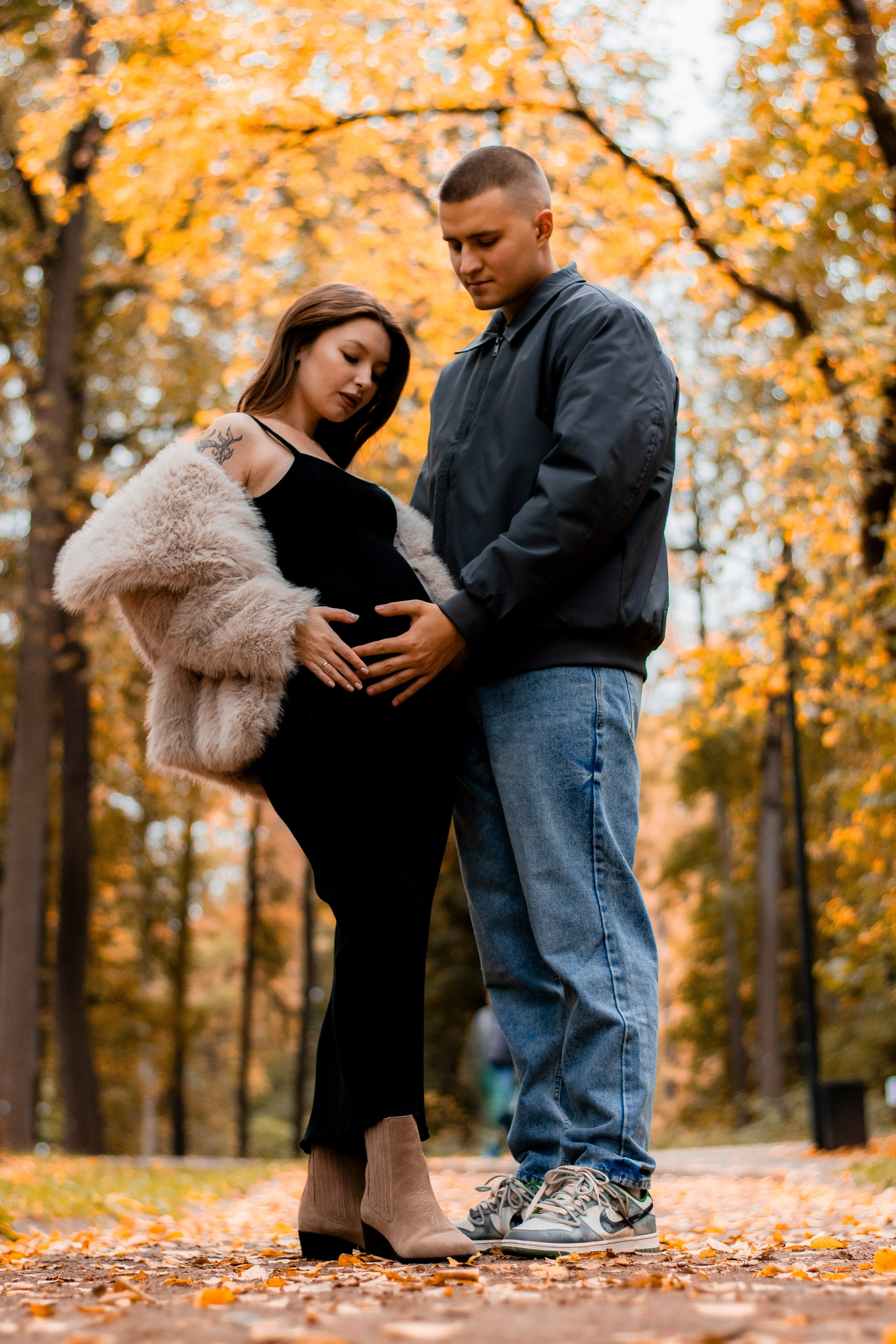 In the Autumn Garden. Портретный фотограф Москва Белогорцев Сергей