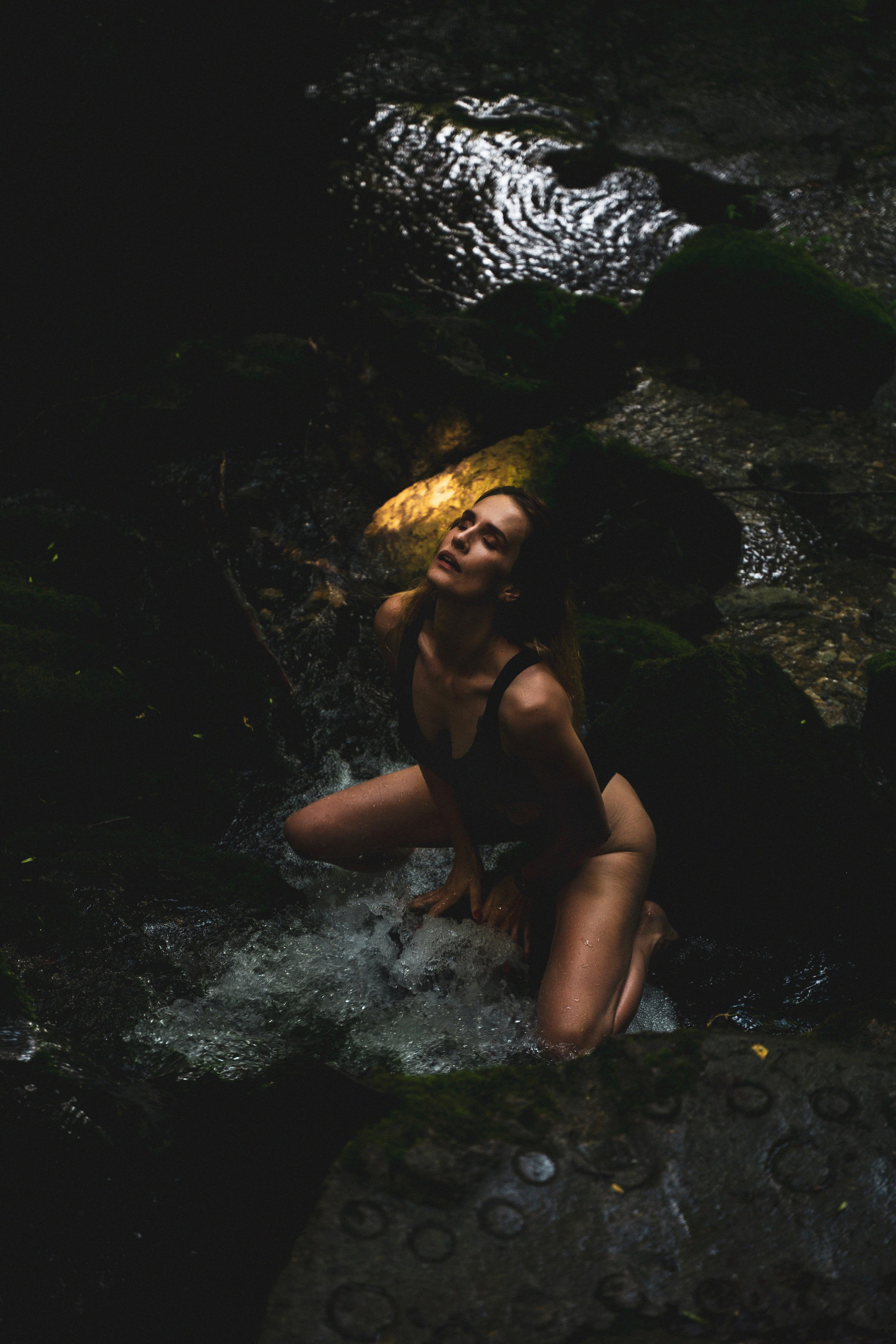 Горное озеро. Семен Соколов