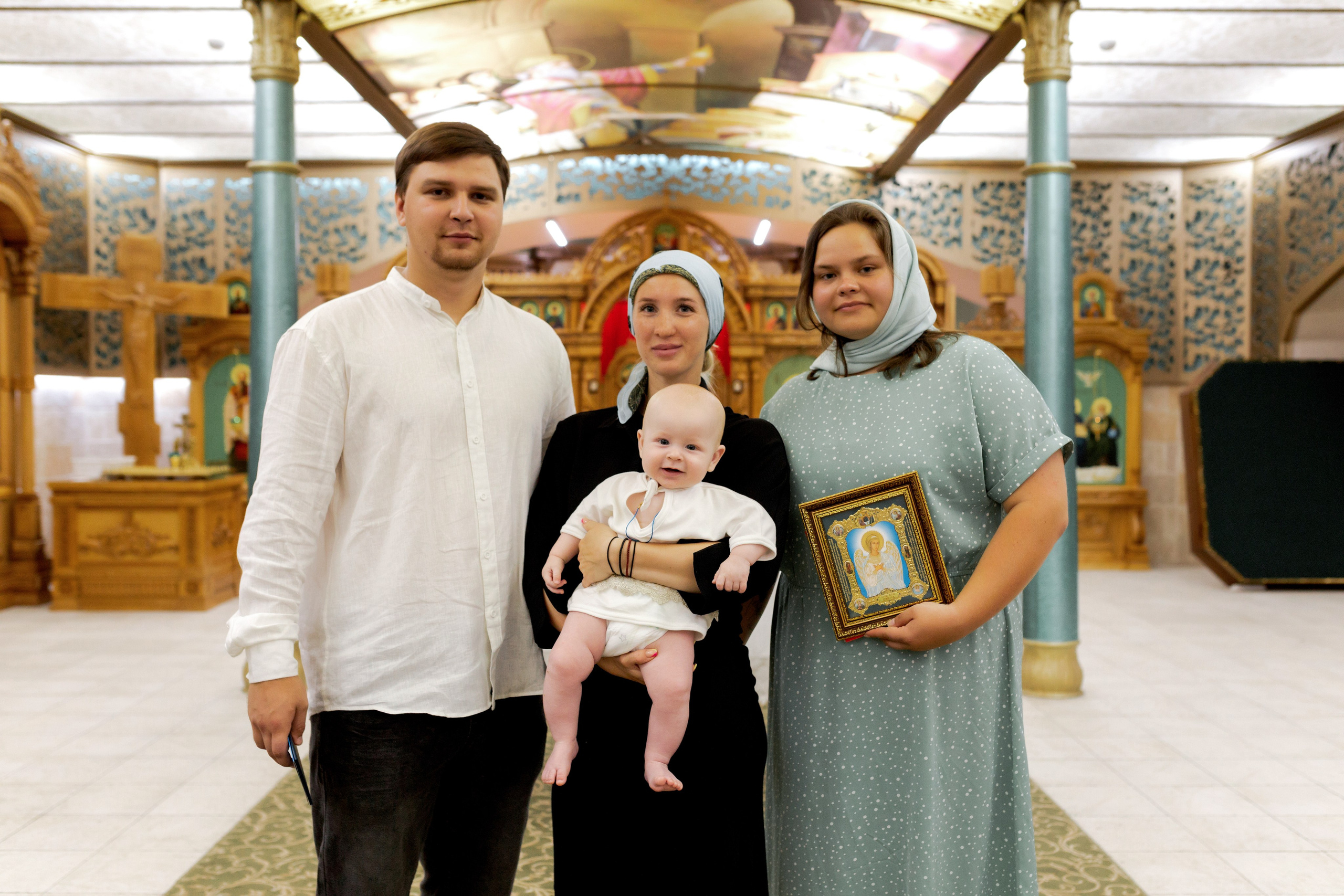 Таинство Крещения Мирона. Свадебный и Семейный Фотограф в Краснодаре