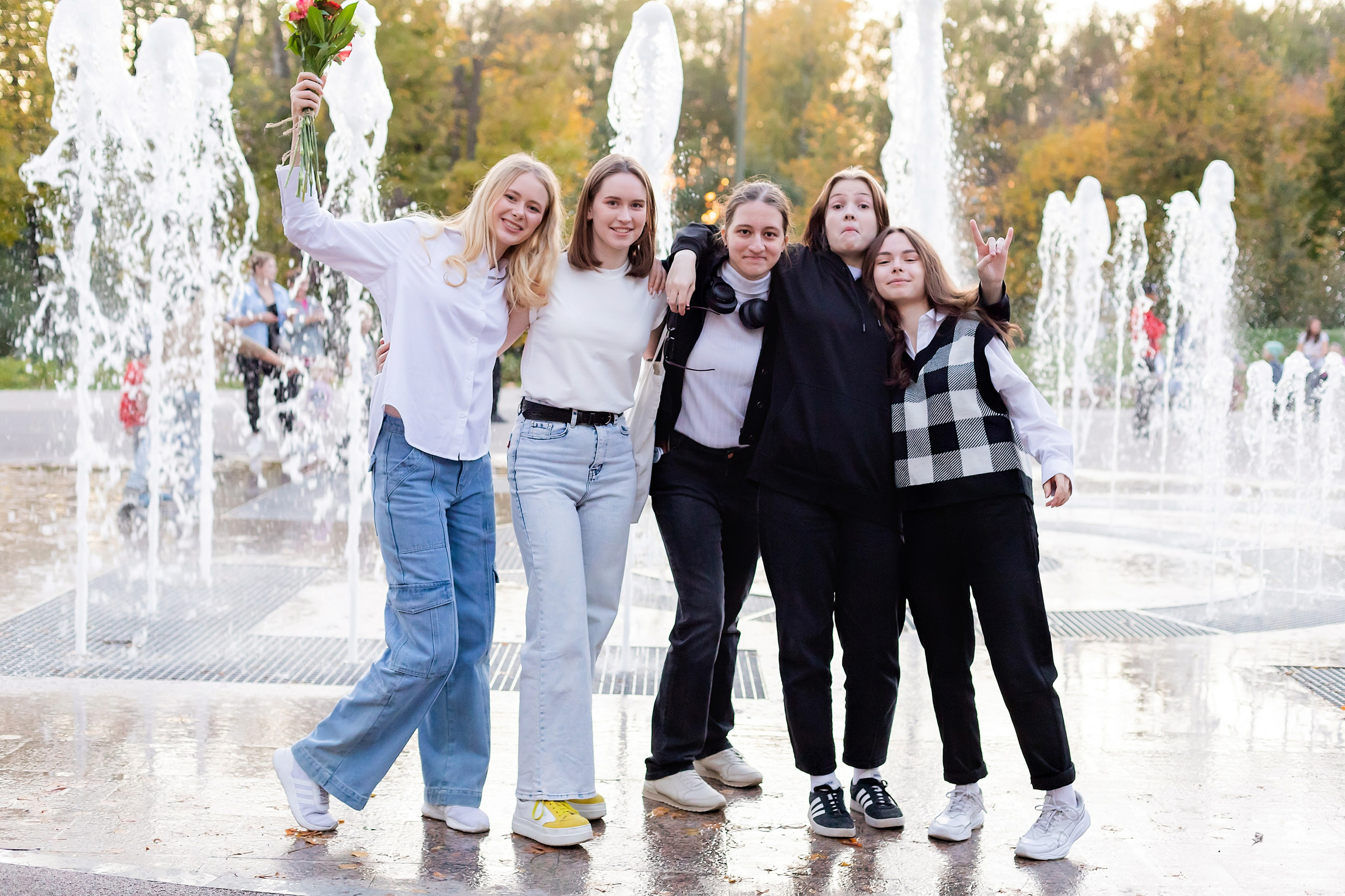 Съёмка в парке. Выпускные альбомы «Эврика» в Нижнем Новгороде