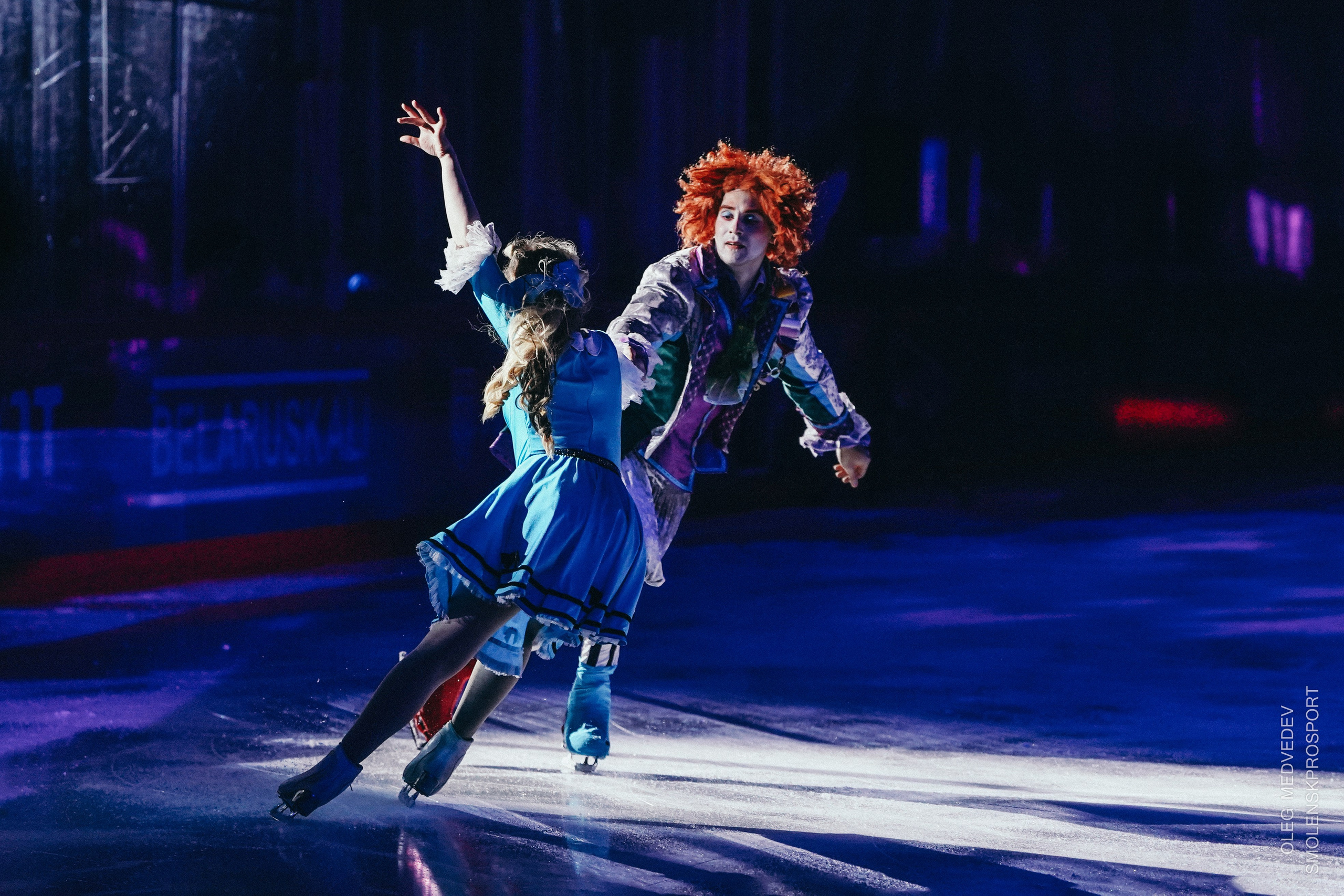 Алиса в стране чудес шоу на льду. Спортивный фотограф Олег Медведев | prosport67 | Смоленск