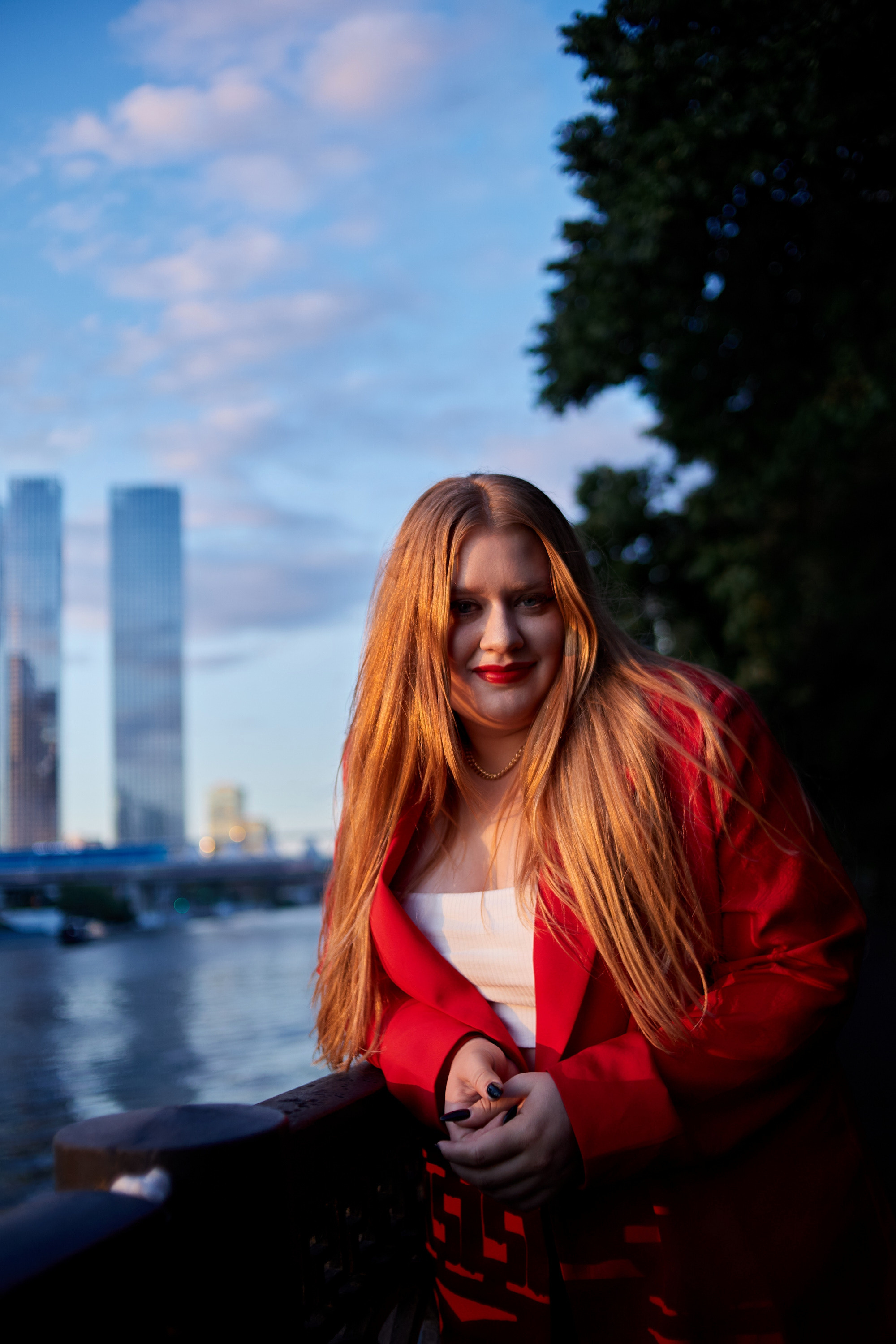 Фотосессия на набережной Москвы