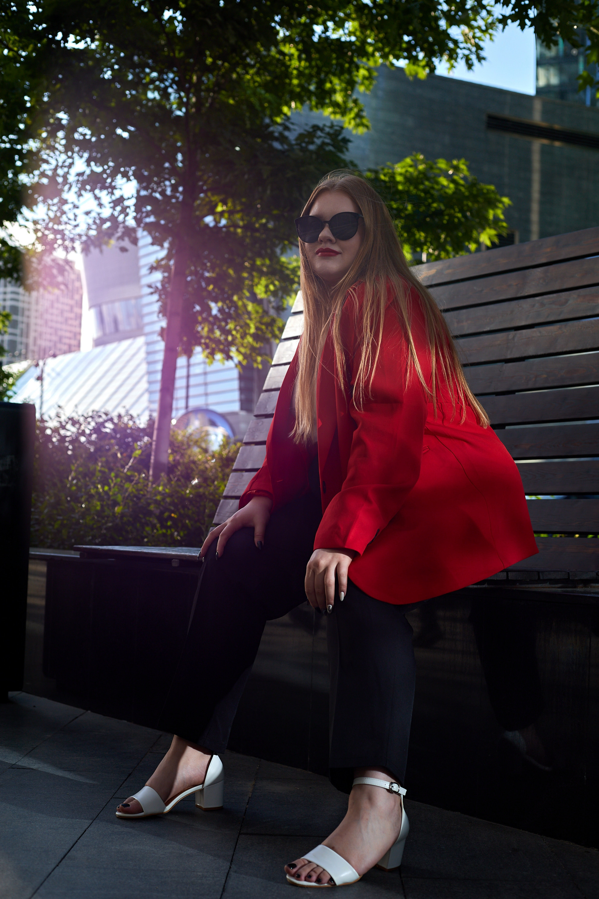 Москва Сити в закате