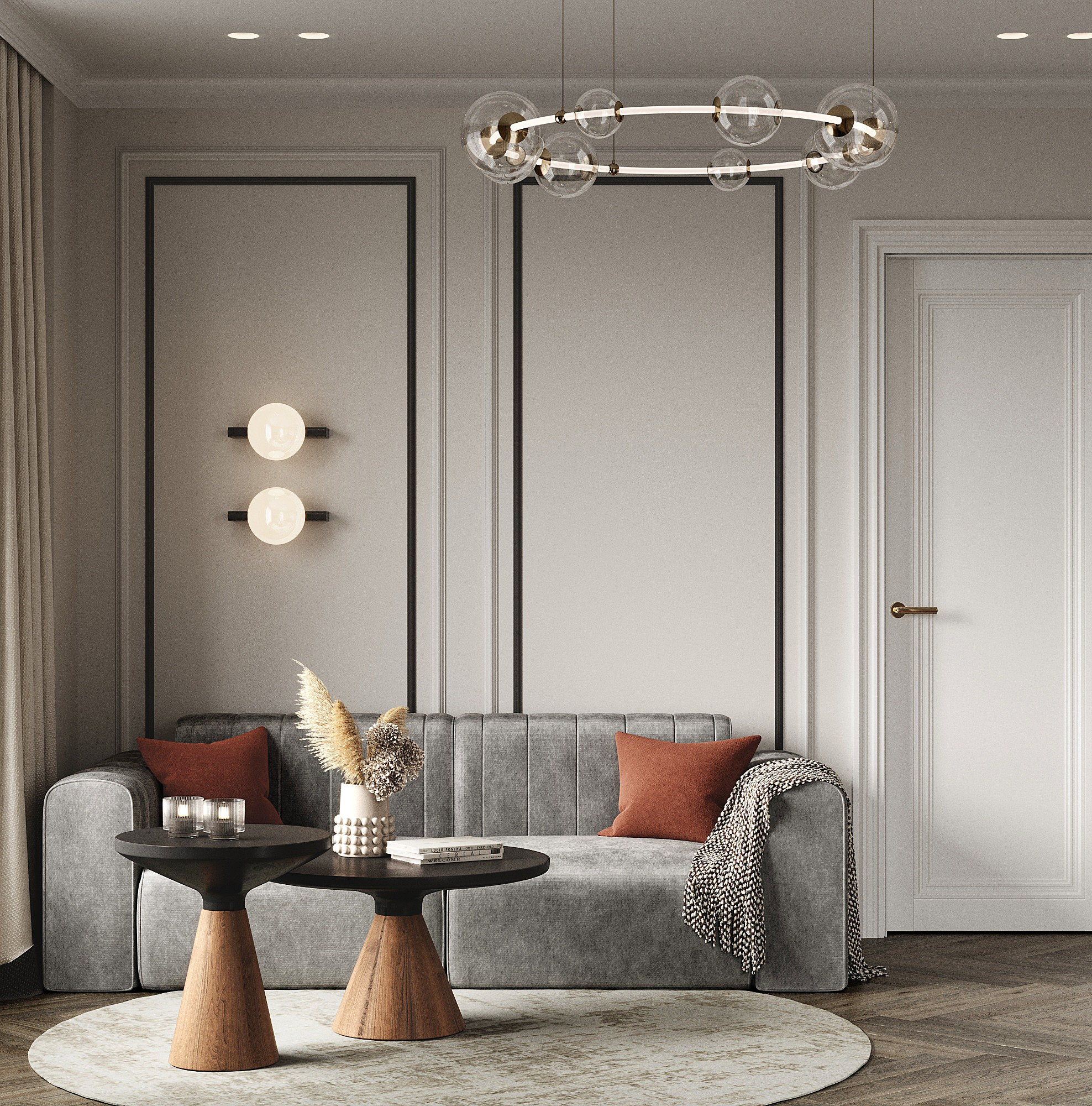 Appartment 75 sq m. Профессиональный дизайнер интерьера