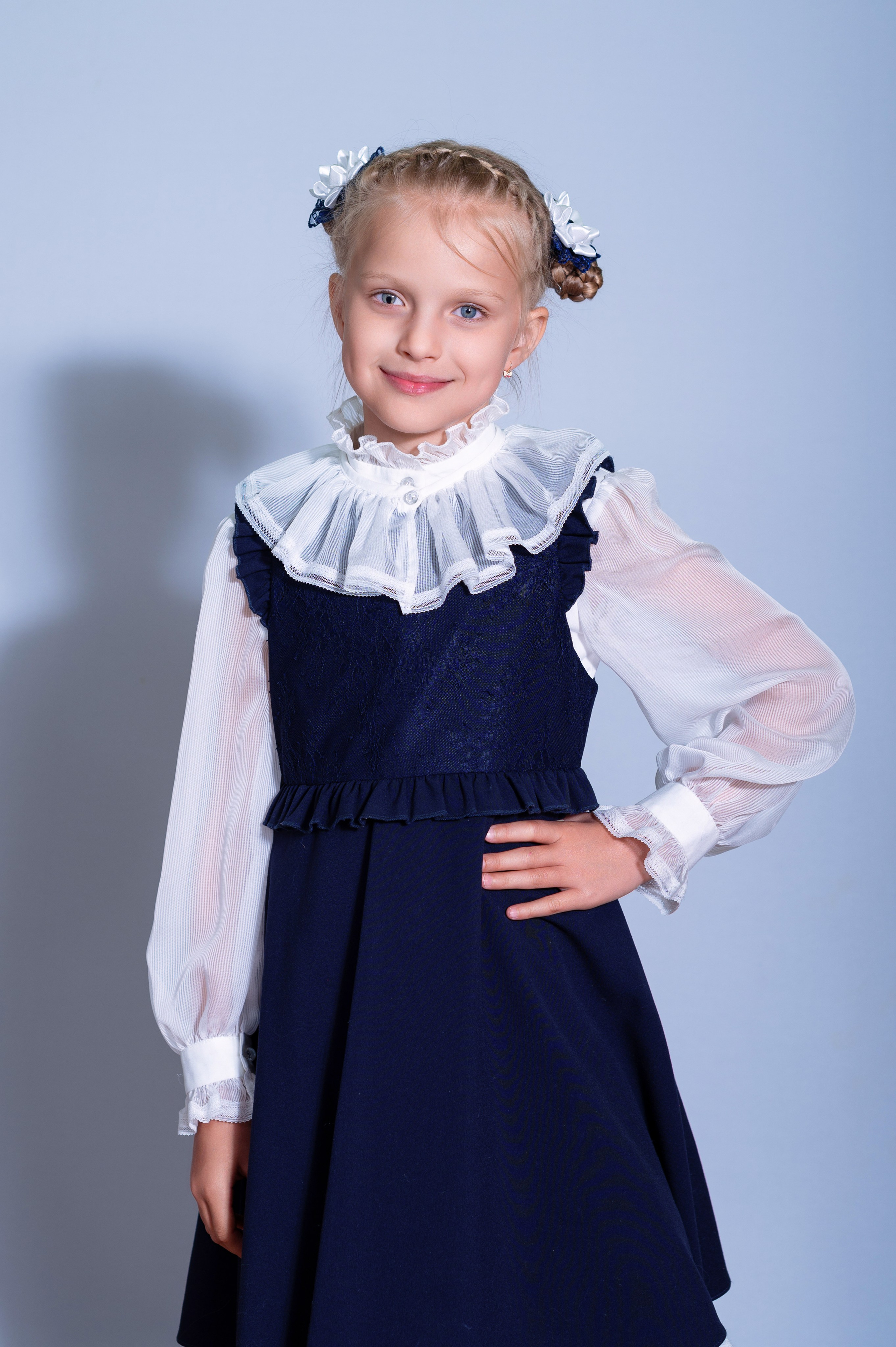 Портрет и виньетка класса. Выпускной школьный альбом в Москве / Школьный фотограф Юлия Михайленко