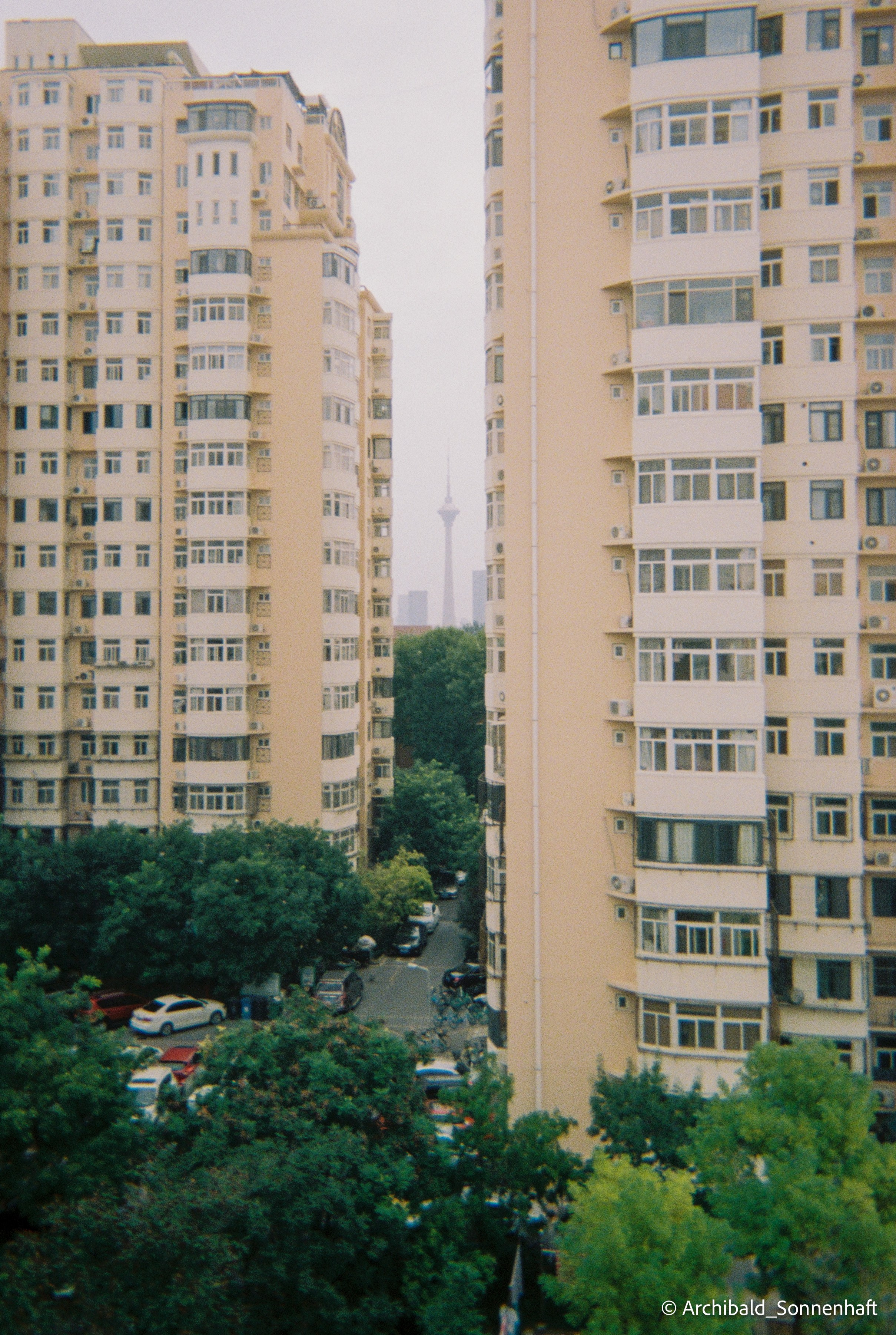 One film reel. Photographer in Guangzhou, China. Archibald Sonnenhaft