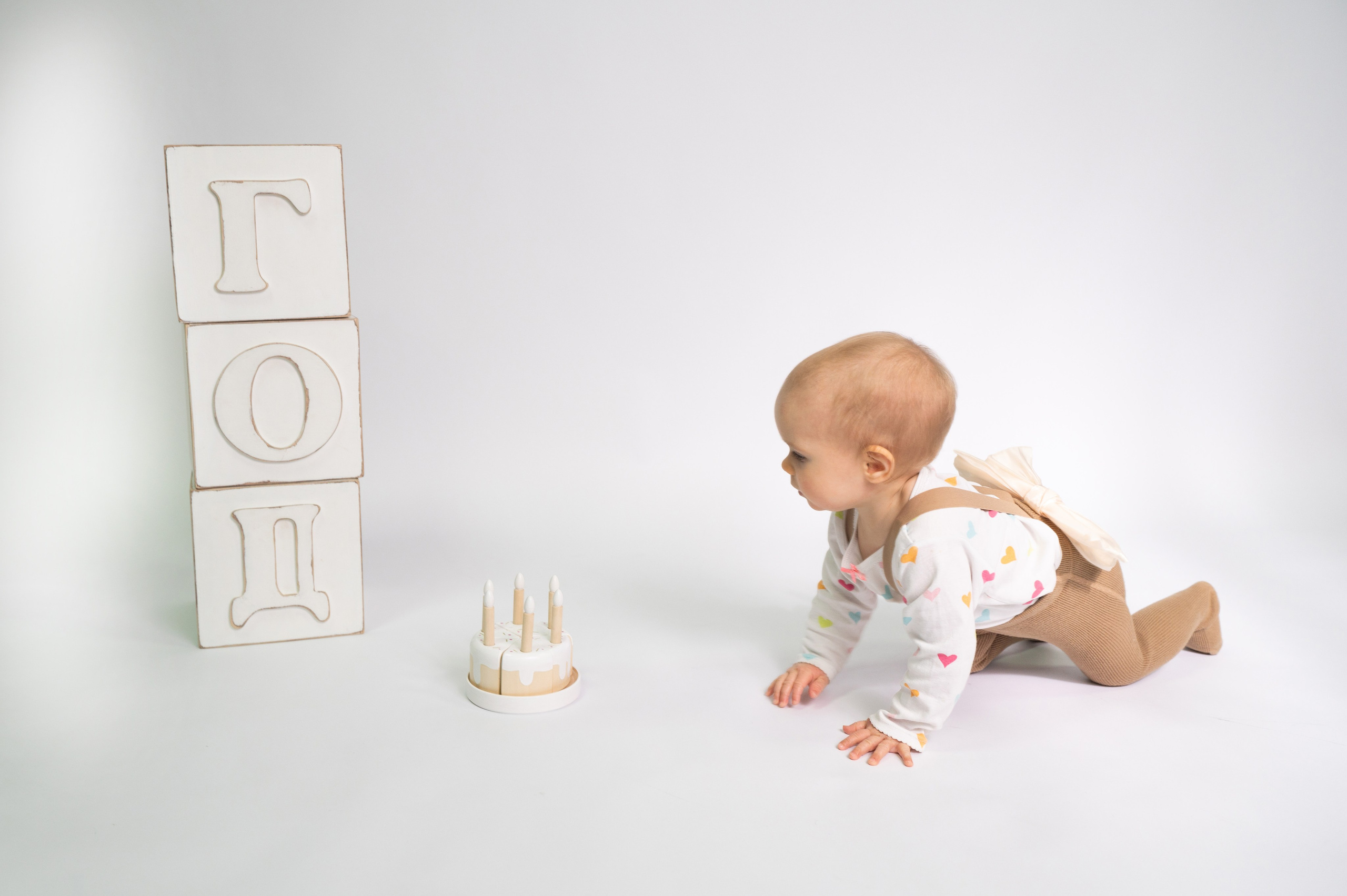 Годовасие в студии. Семейный фотограф в Москве Ольга Барсукова