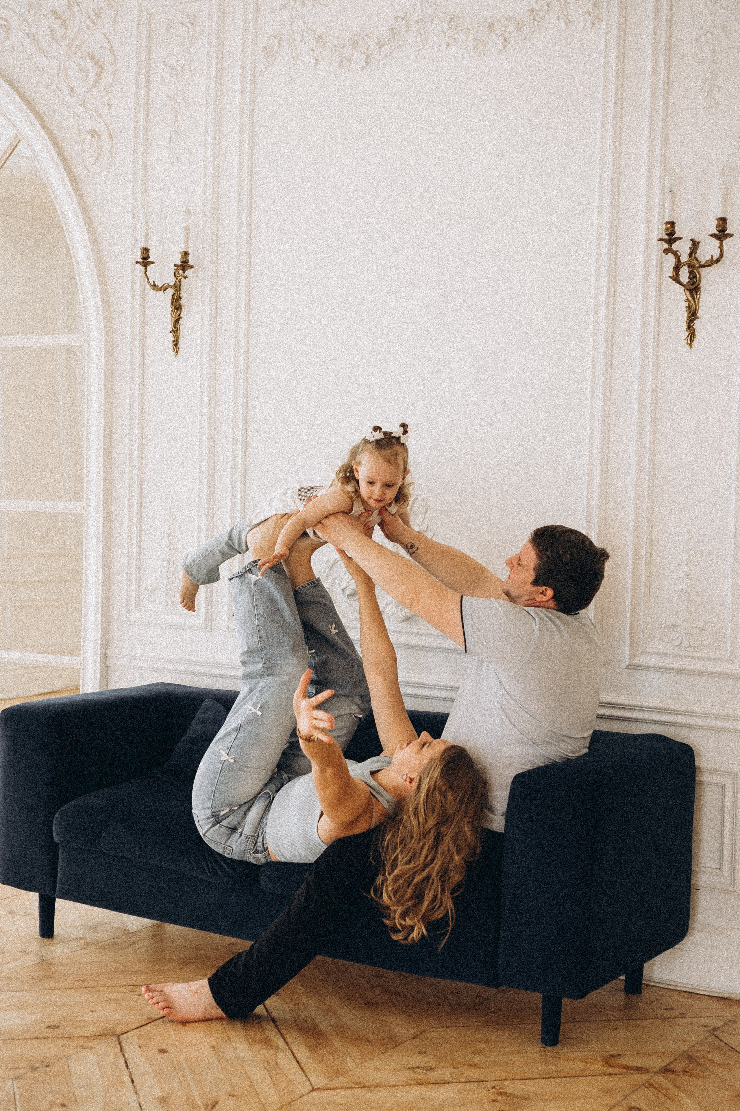 Семейная история в студии. Профессиональный фотограф, Санкт-Петербург — Виктория Богомолова