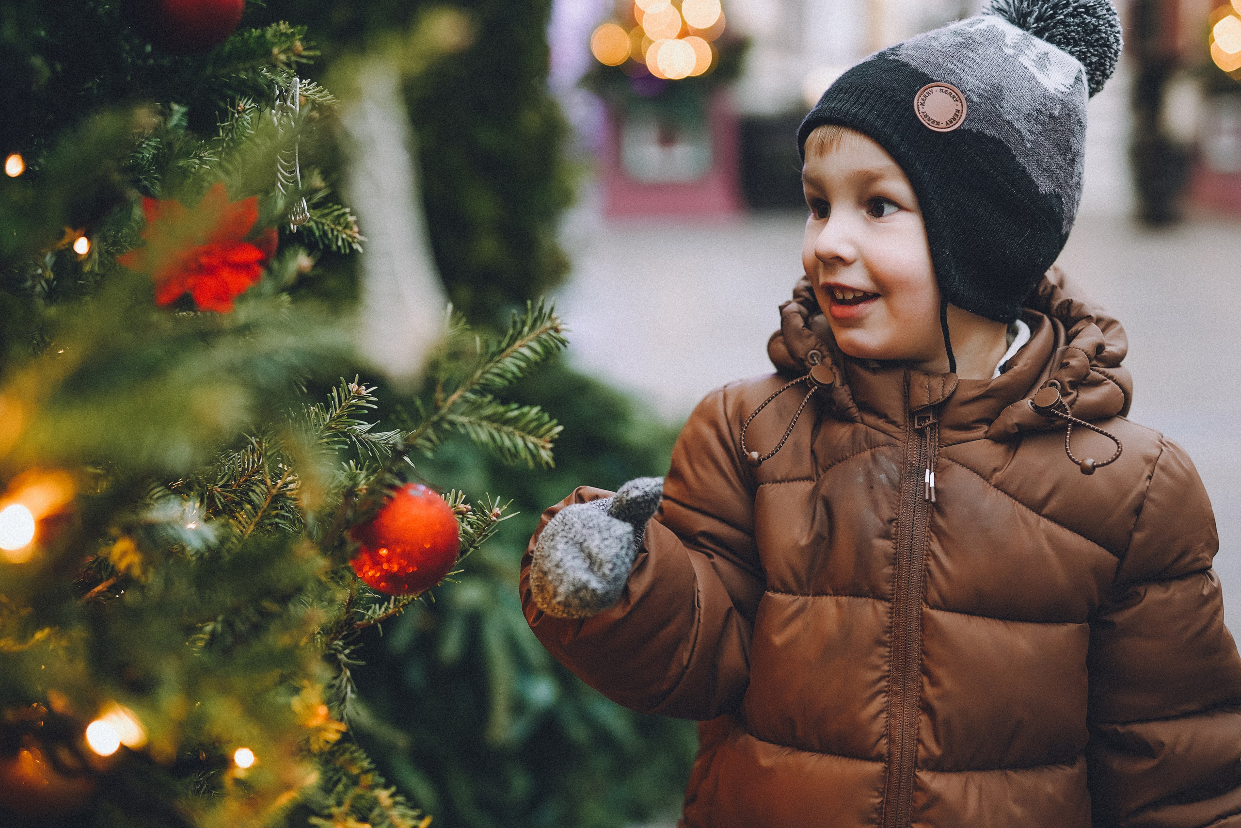 Прогулка по новогодней Москве для Юли, Жени и Вани. Фотограф Наталья Колганова