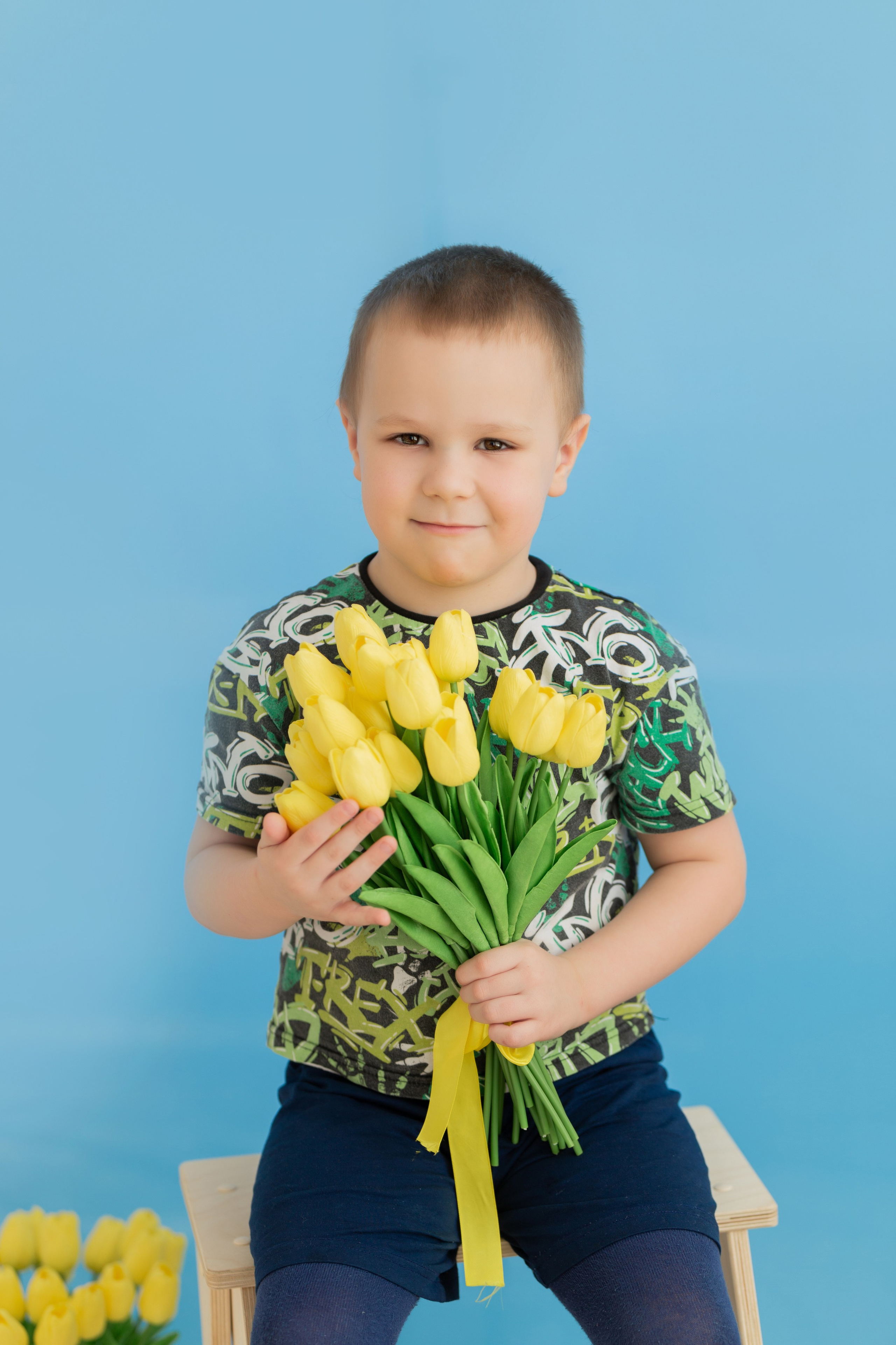 Весенний фотопроект в детском саду. Фотограф Южно-Сахалинск