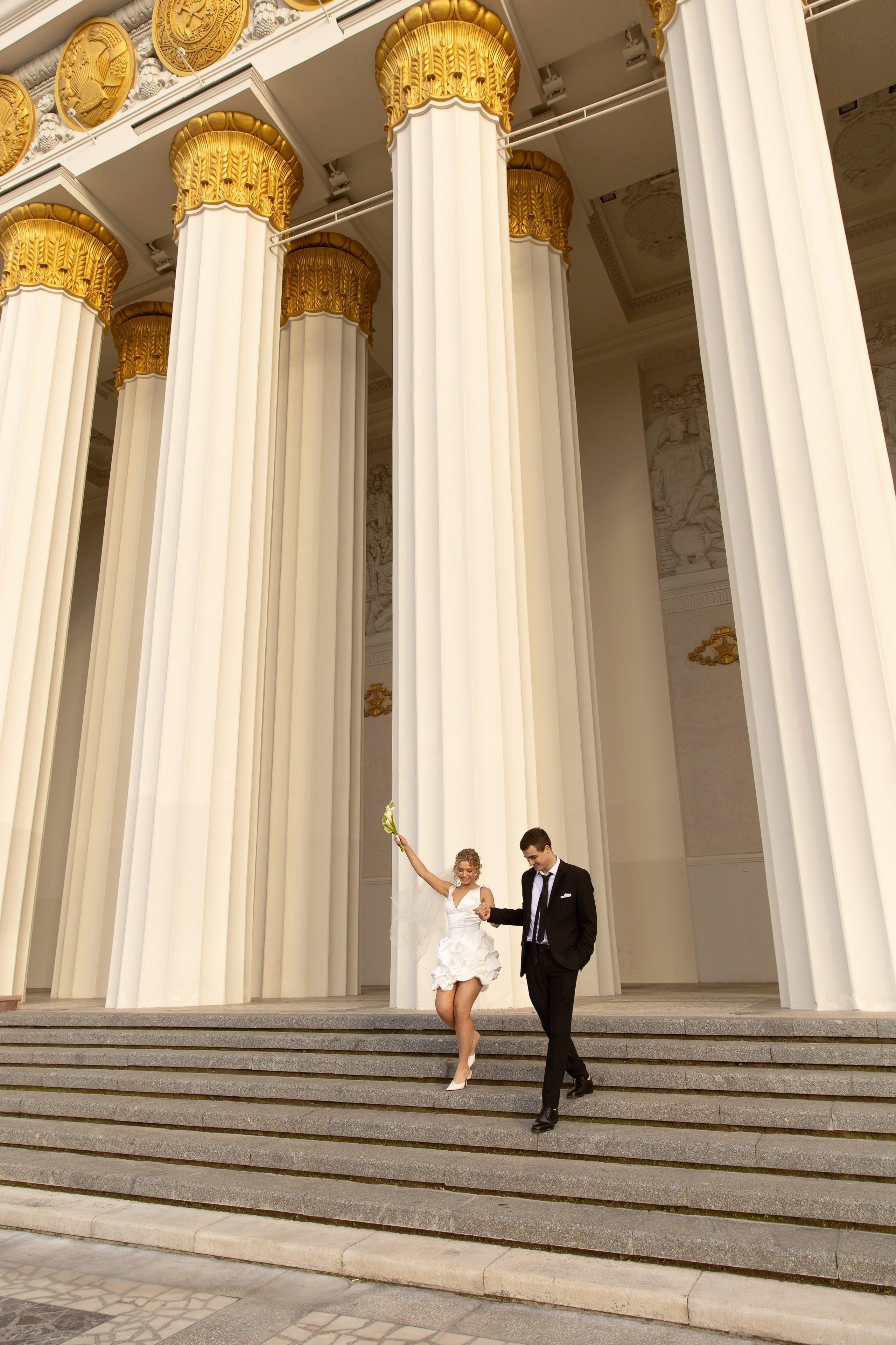 Прогулка на ВДНХ. Фотограф индивидуальных женских портретов и LOVEstory в Москве