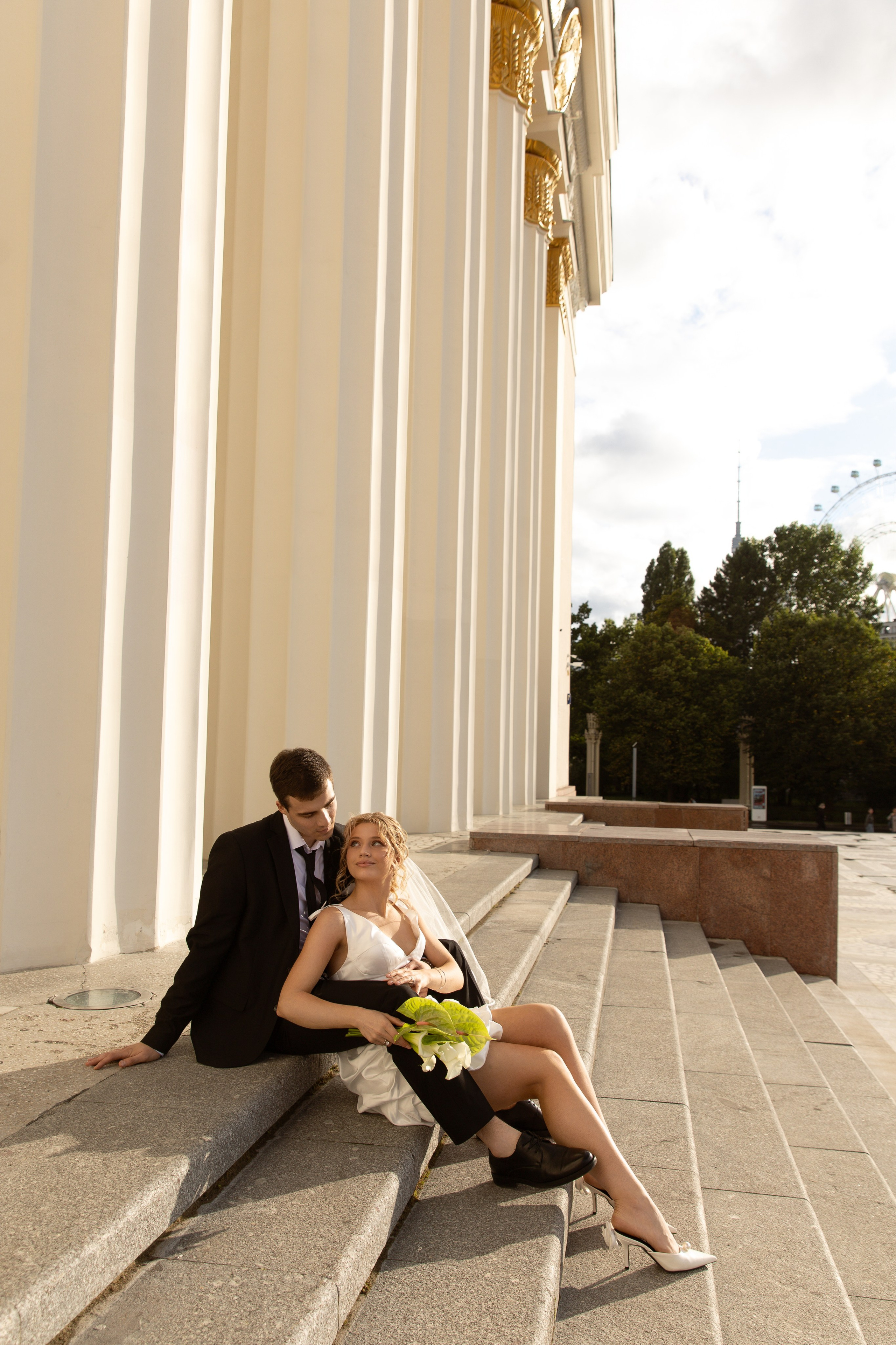 Прогулка на ВДНХ. Фотограф индивидуальных женских портретов и LOVEstory в Москве