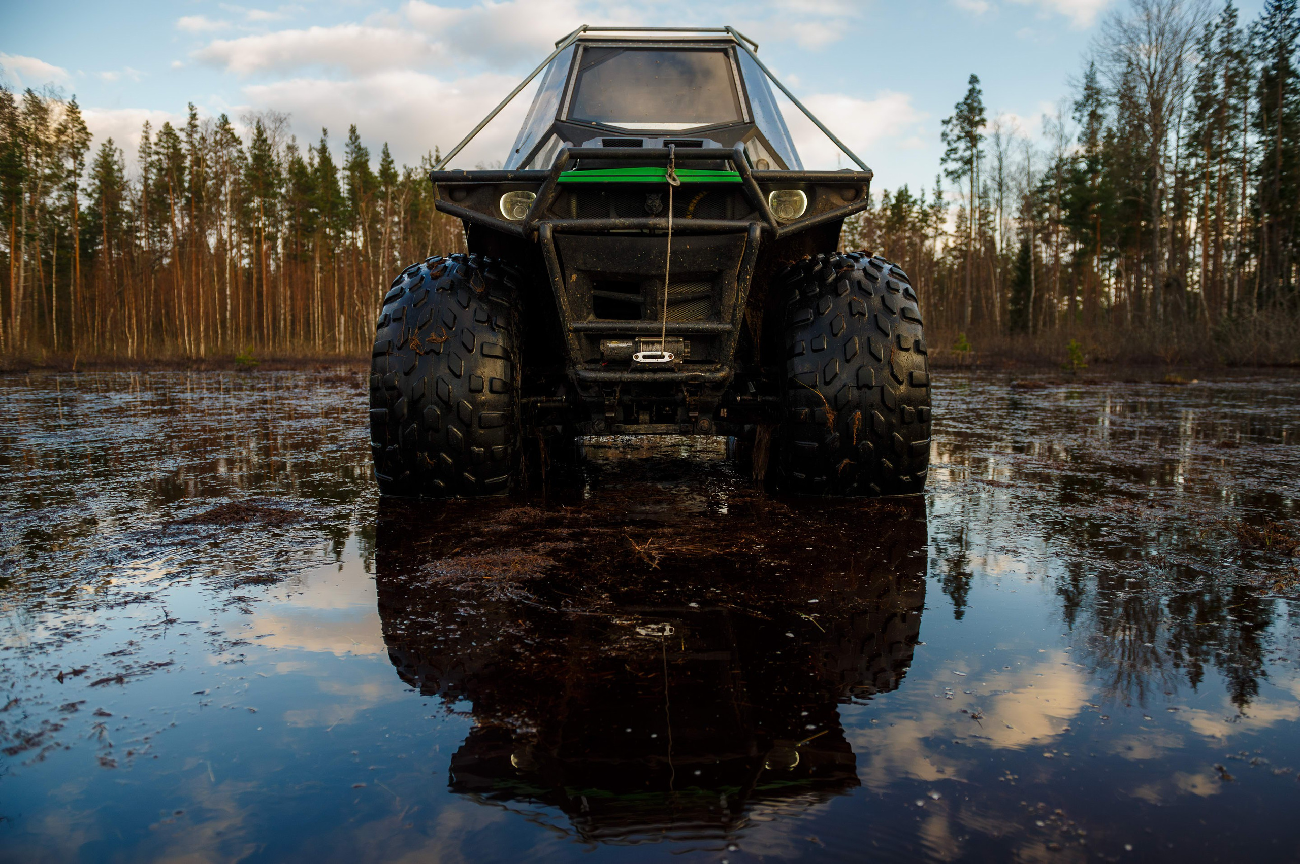 Ленинград-трофи 2024 — Вездеход Секач промо. Фотограф Алексей Алексеев