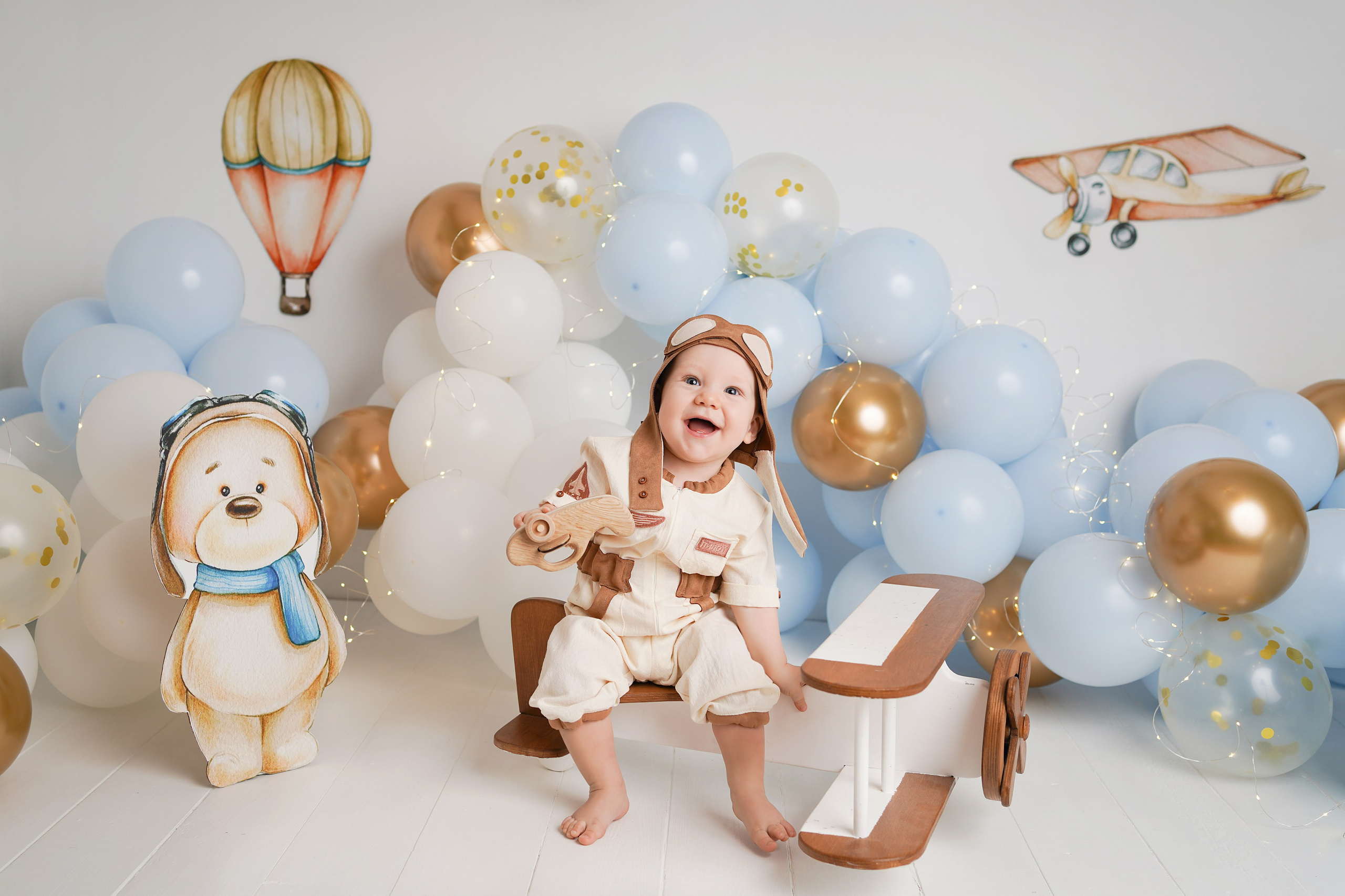 Детская фотосессия Первый год Богдана. Детский фотограф и фотограф новорожденных в Калининград Оксана Иваний