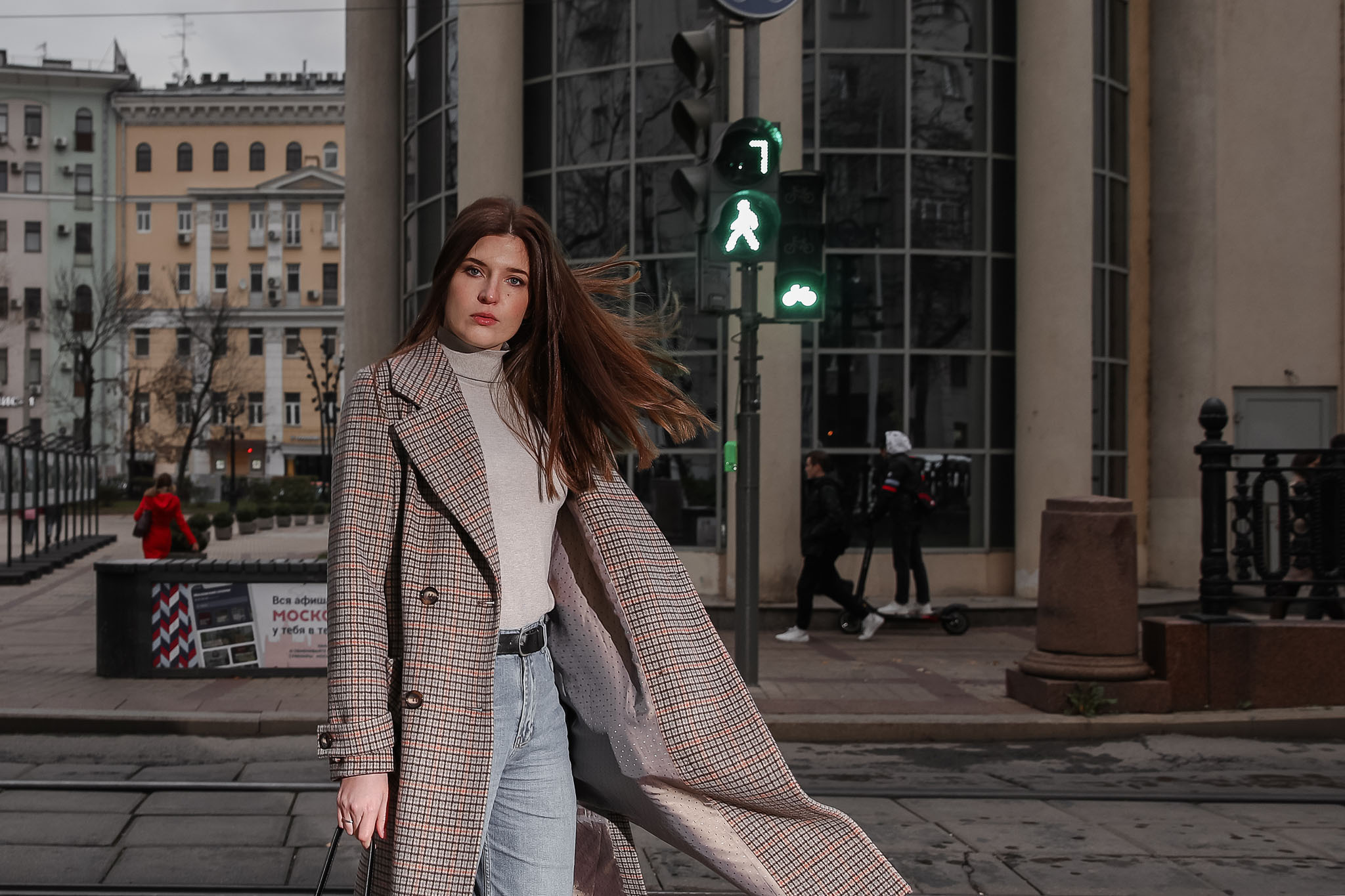 Прогулка по городу для Ксении. Профессиональный фотограф в Москве Оксана Богданец