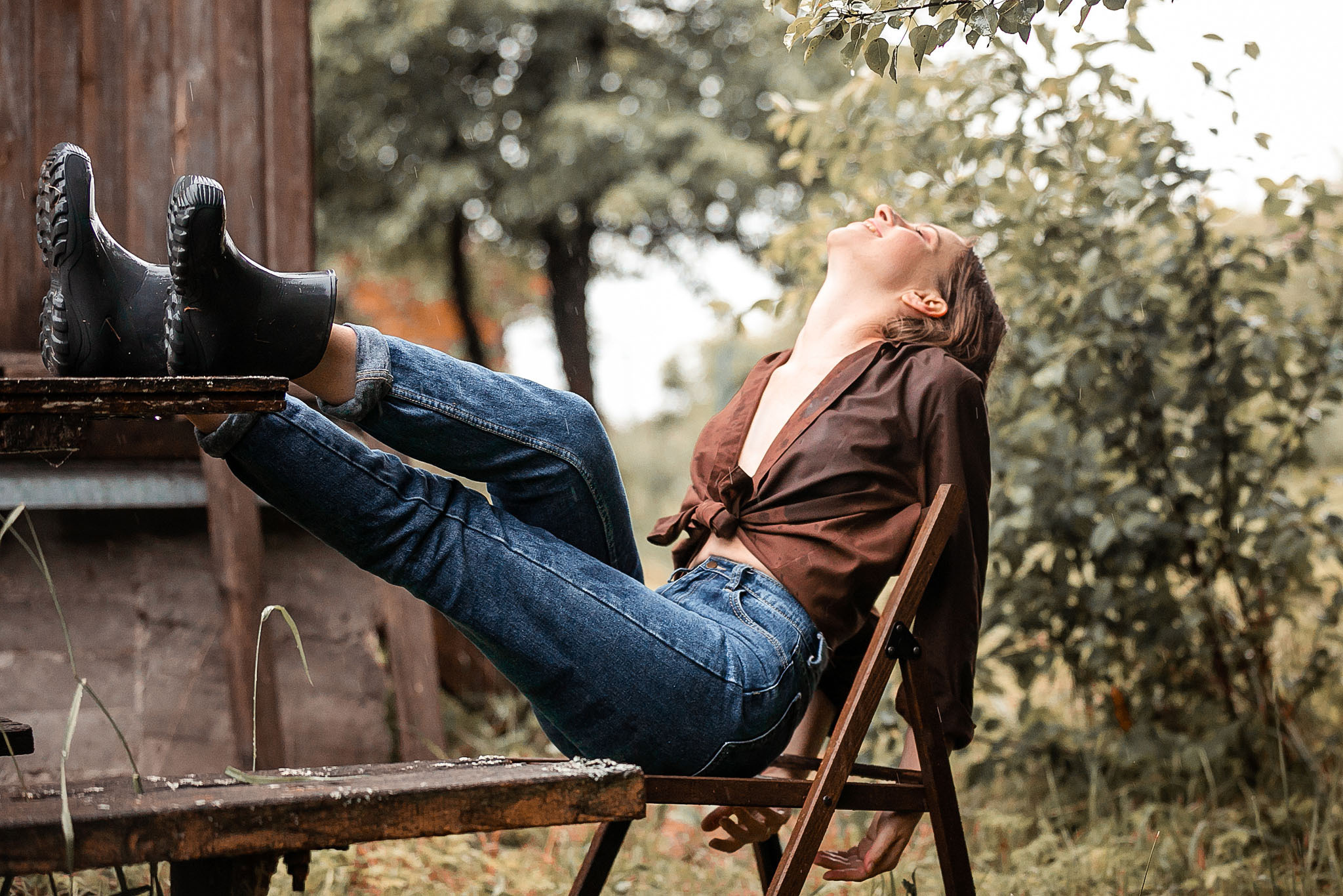 Съёмка для Алекс в стиле сельский фэшн:). Профессиональный фотограф в Москве Оксана Богданец