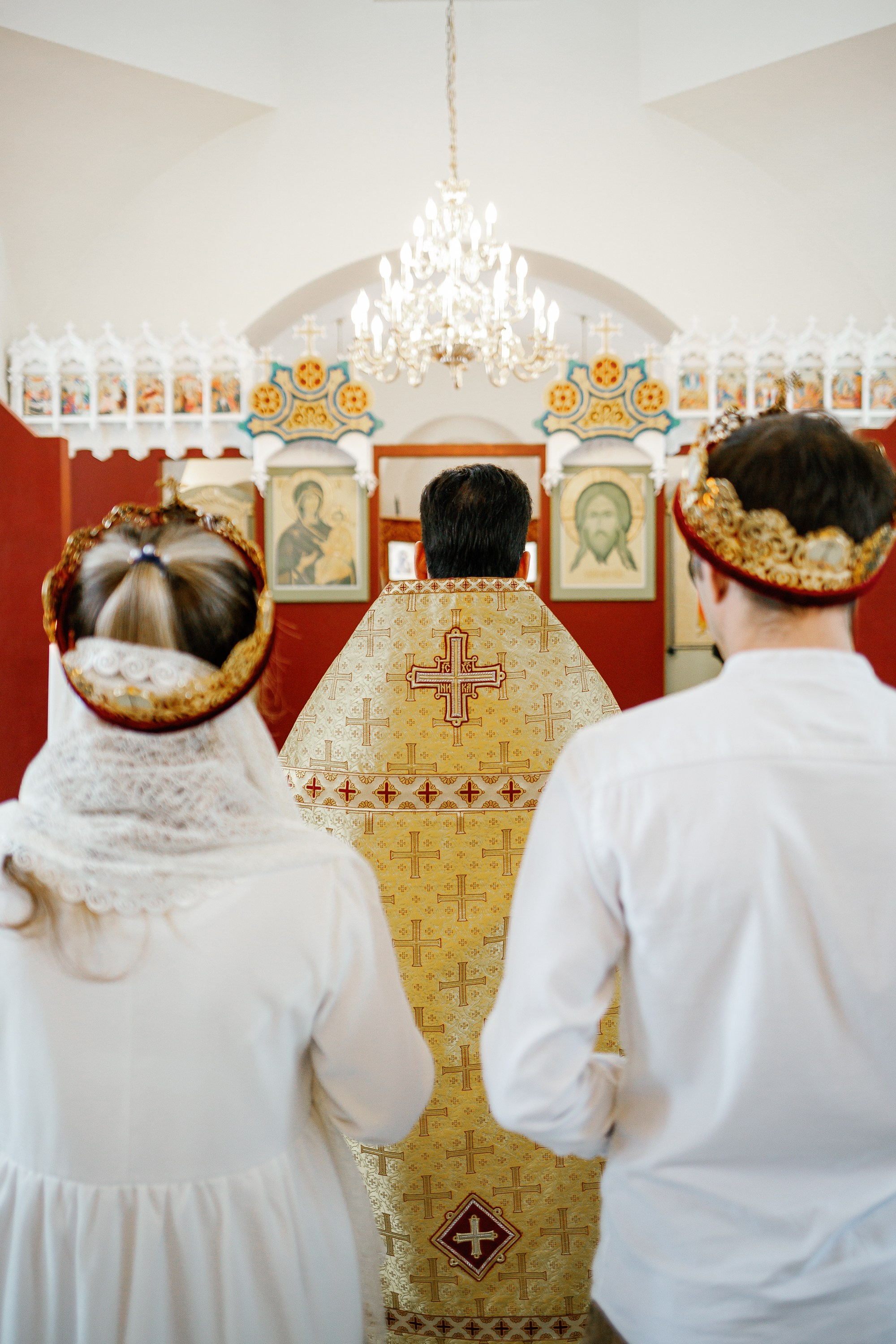 Венчание семейной пары