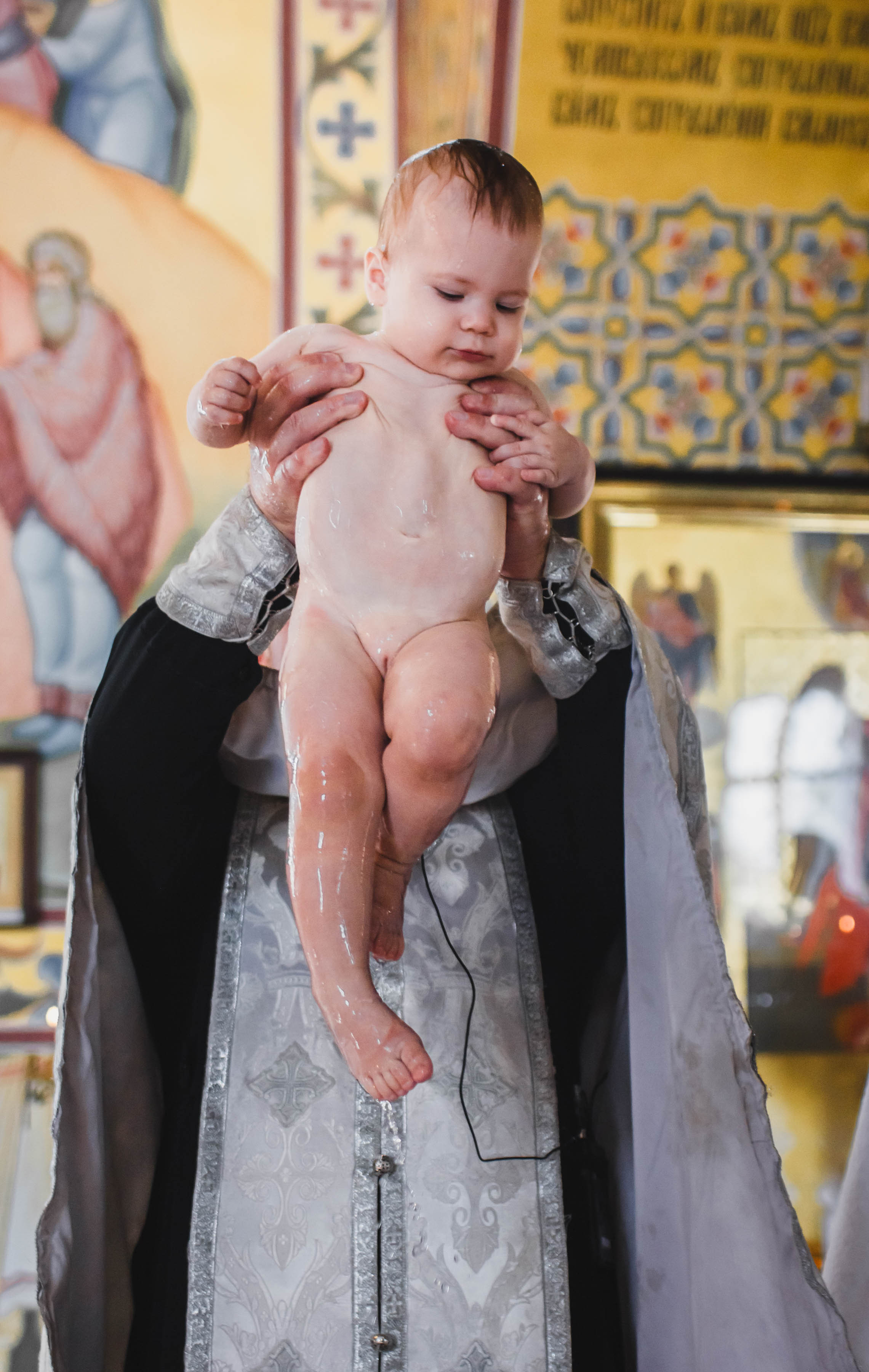 Крещение Евы. Детский и семейный фотограф в Москве